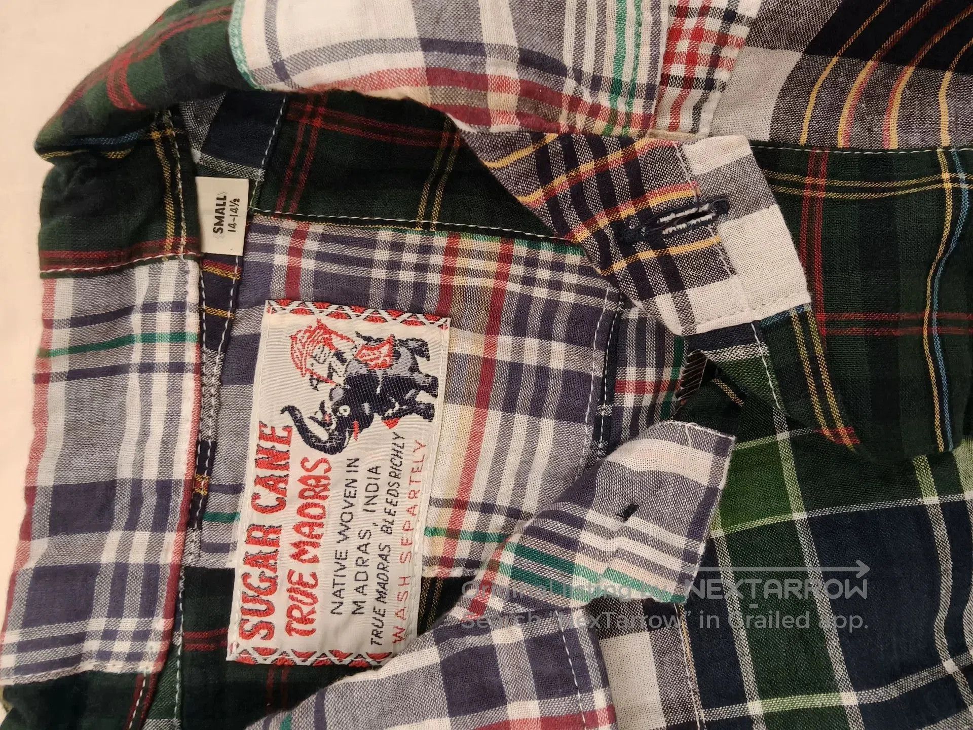 Sugar Cane SUGARCANE Check Short. Size US S / EU 44-46 / 1 - 6 Thumbnail