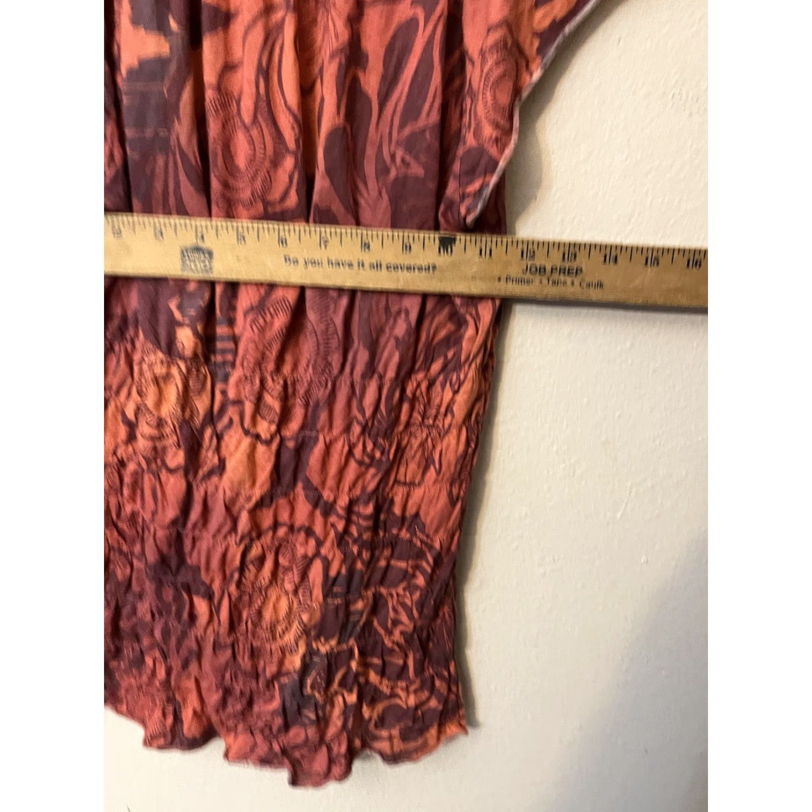 DKNY DKNY Blouse Shirt Modern Orange Floral Cap Sleeve Round Neck Small Women DKNY Floral Shirt Orange Cap Sleeve Round Neck Womens Small Vintage No Size S / US 4 / IT 40 - 5 Thumbnail