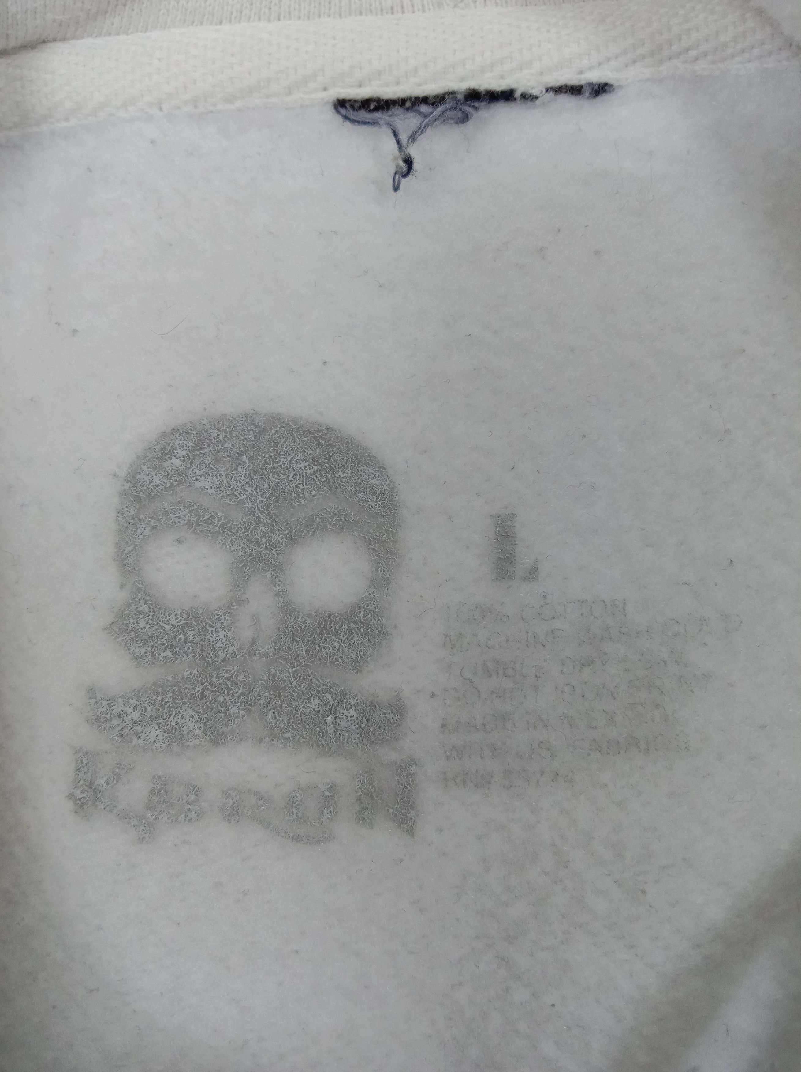 Japanese Brand Vintage KBRON Skulls Sweatshirt Size US L / EU 52-54 / 3 - 8 Thumbnail
