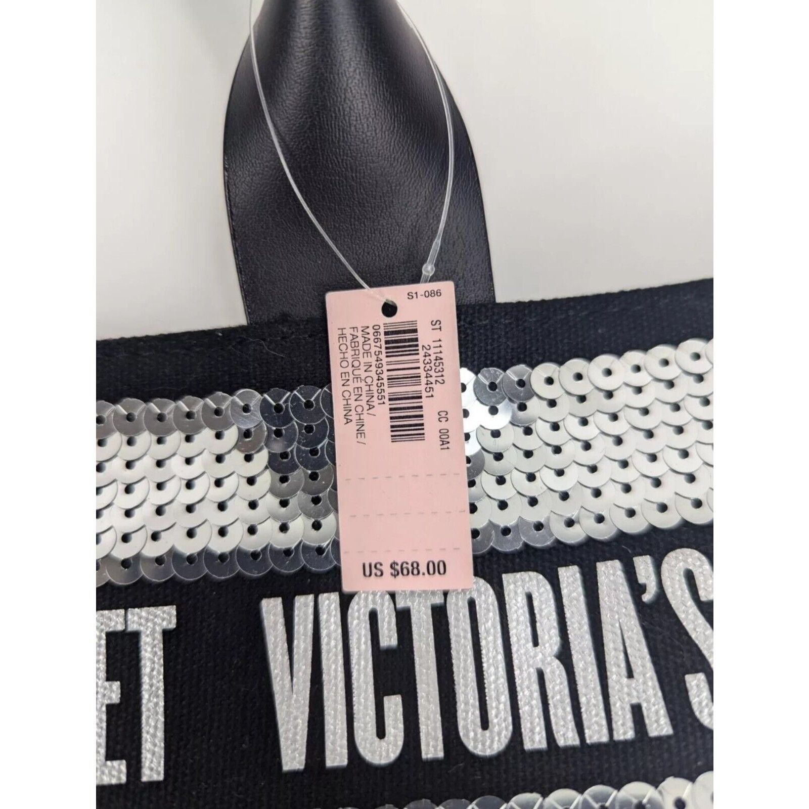 Victoria's Secret Victoria’s Secret Sequin Bling Large Tote Weekender Bag Size ONE SIZE - 8 Thumbnail