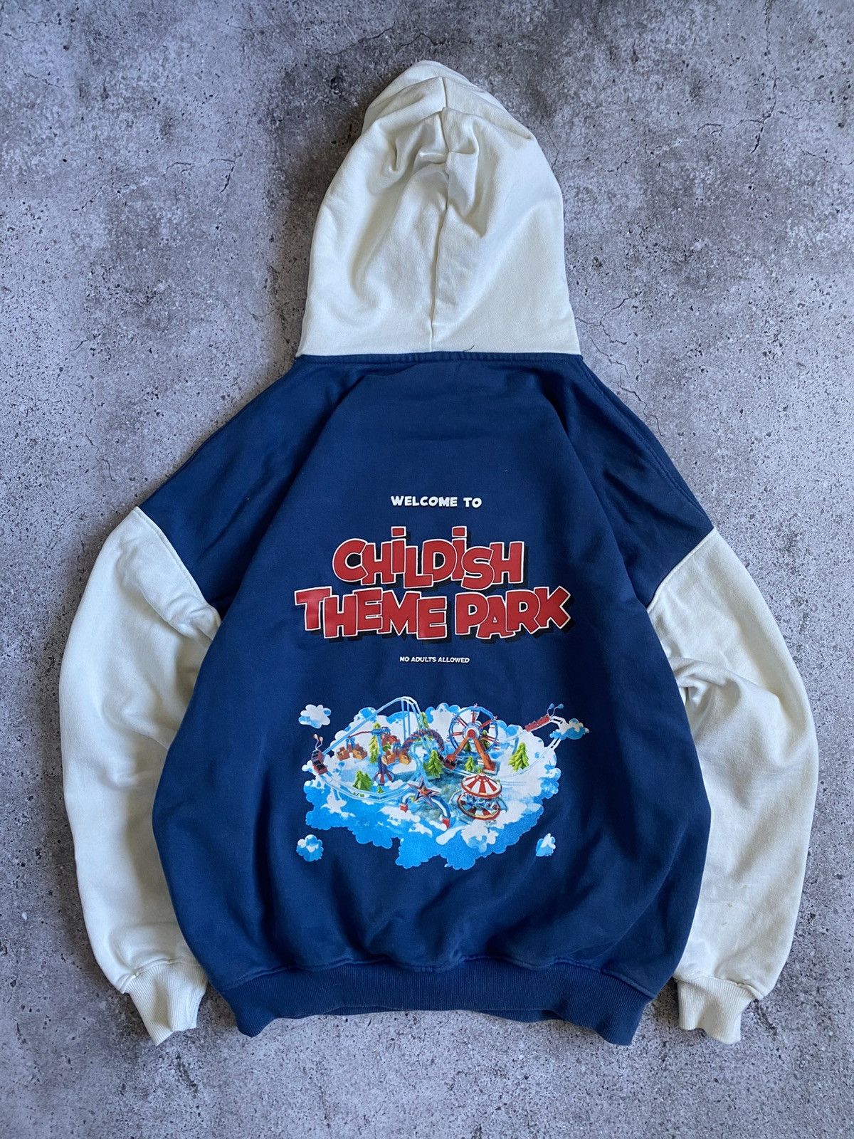 CHILDS Childish Theme Washed Park Big Logo Hoodie Size M Size US M / EU 48-50 / 2 - 2 Thumbnail