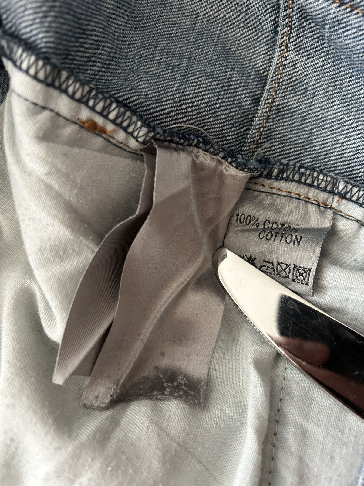 Dior Dior Homme Jeans - KVA Era Blue Denim Size US 33 - 10 Thumbnail