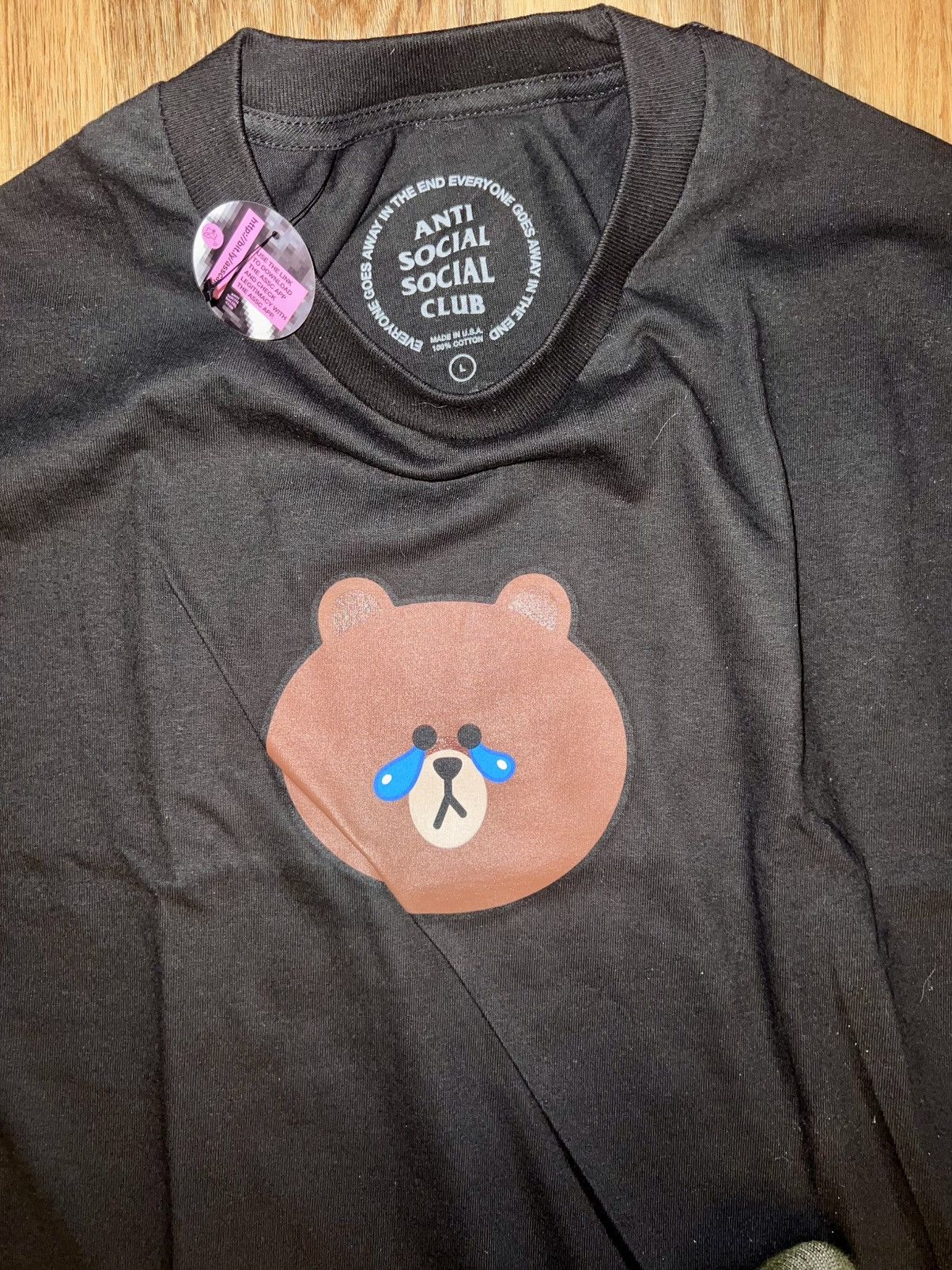 Anti Social Social Club × Designer Anti Social Social Club X Line Friends large Size US L / EU 52-54 / 3 - 3 Thumbnail