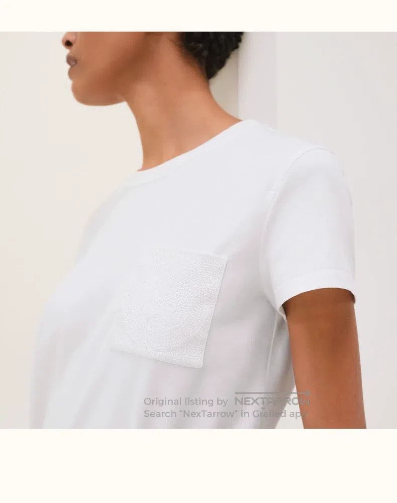 Hermes Hermes Classic women's white T-shirt - pure white, suitabl Size XS / US 0-2 / IT 36-38 - 2 Thumbnail