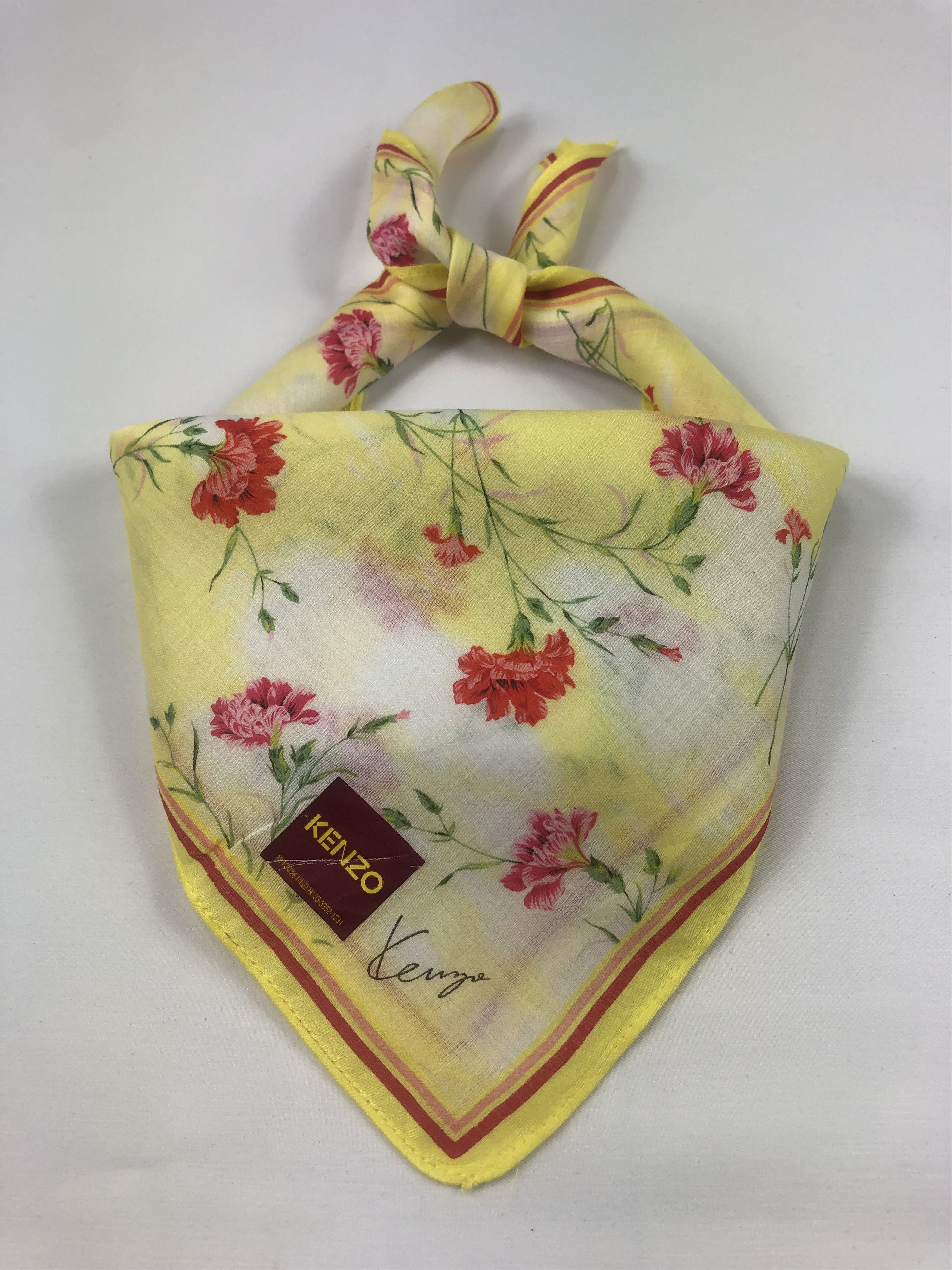 Kenzo × Vintage Kenzo Handkerchief / Bandana / Neckerchief Size ONE SIZE - 2 Thumbnail