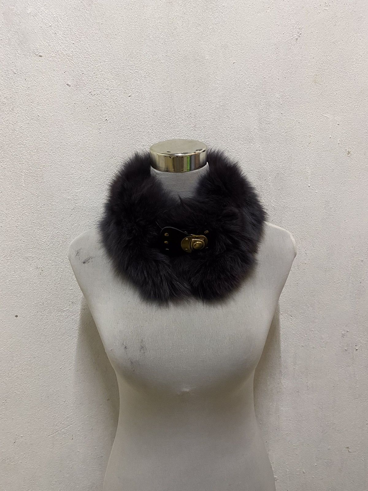 Japanese Brand × Vintage Japanese Brand Tiedeur Fox Fur Neck Warmer Muffler Scarves Size ONE SIZE - 2 Thumbnail