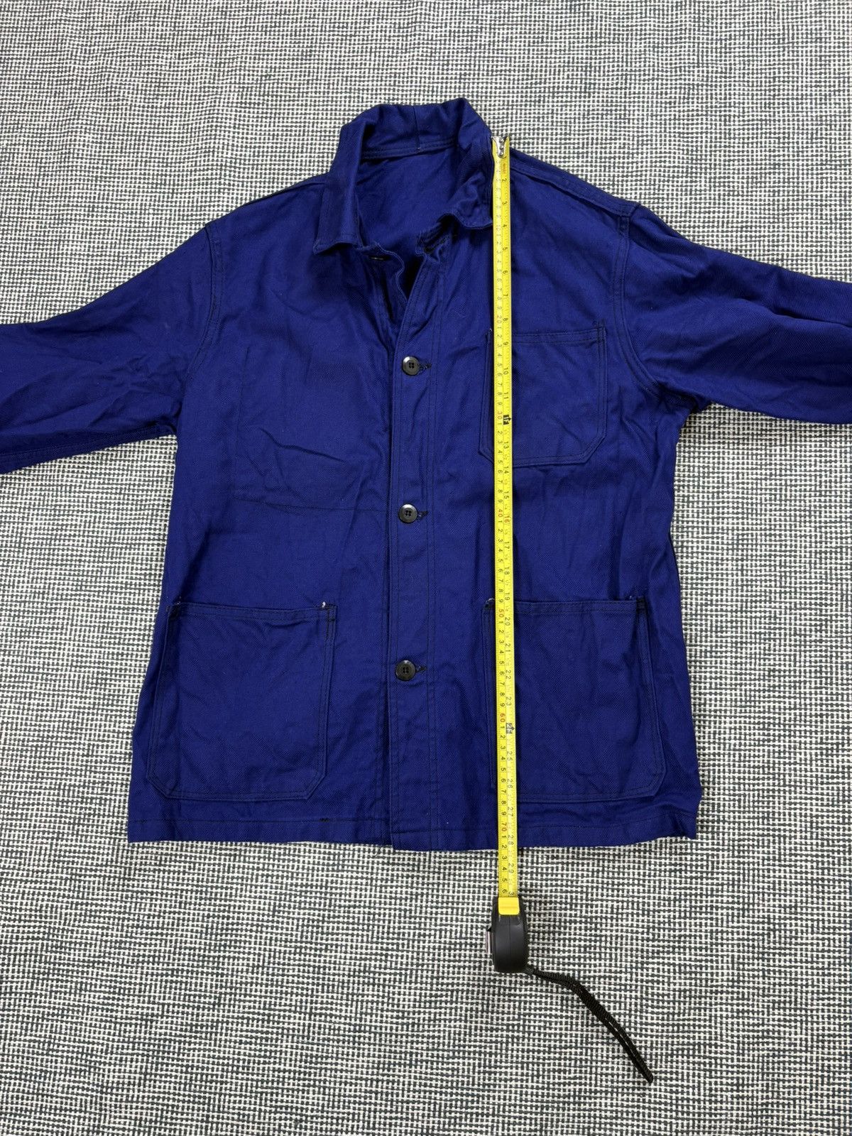 Le Laboureur vintage French chore coat jacket workwear sanfor Size US M / EU 48-50 / 2 - 6 Thumbnail