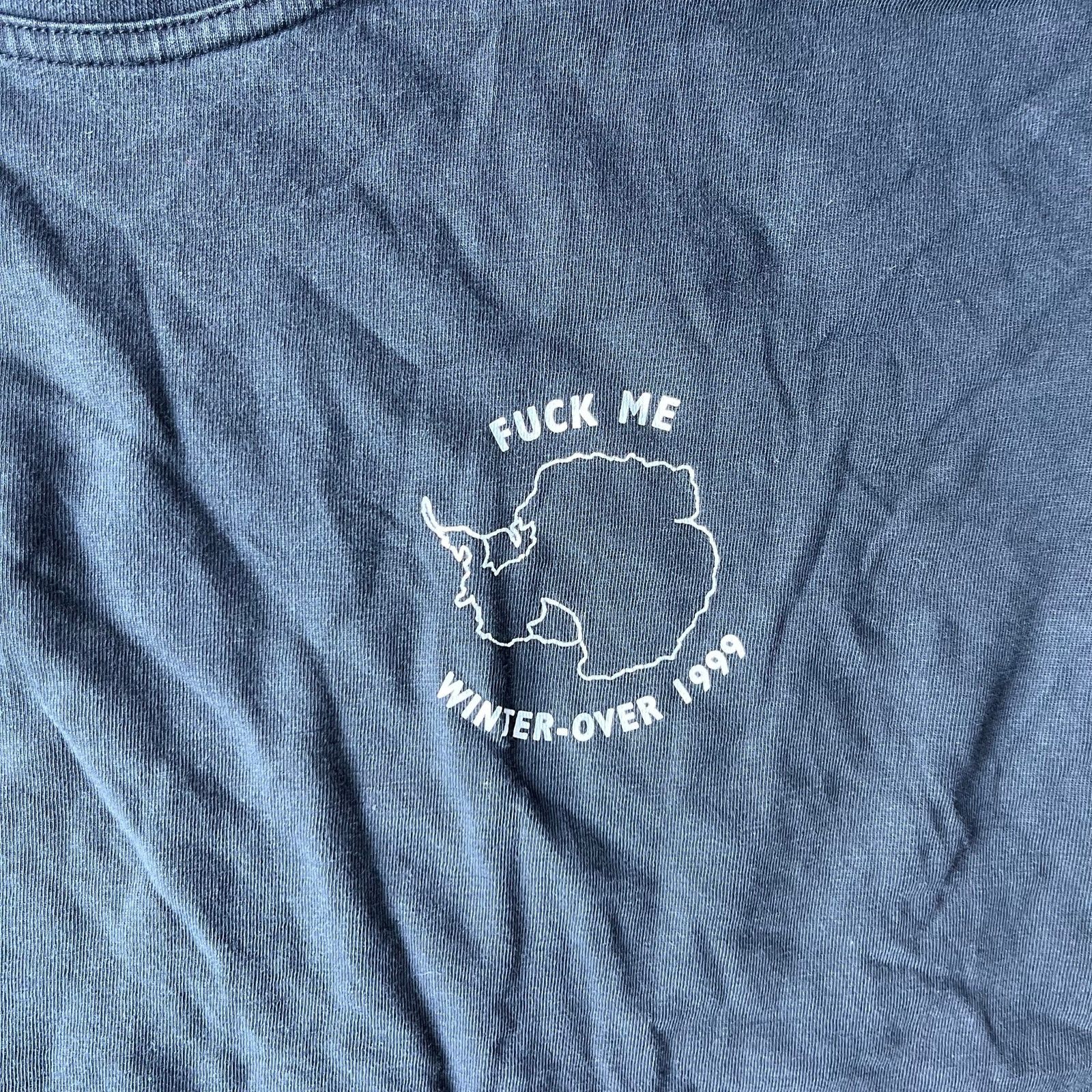 Vintage VINTAGE F*CK ME GRAPHIC OFFENSIVE SHIRT SCRIPT TEE LARGE Size US L / EU 52-54 / 3 - 4 Thumbnail