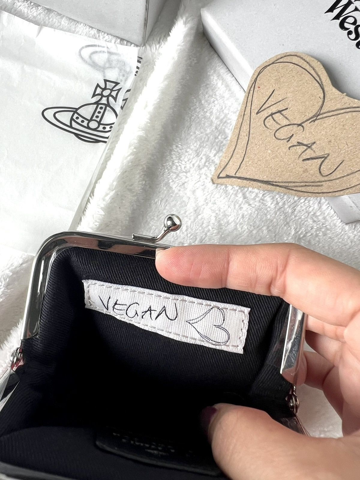 Vivienne Westwood Vivienne Westwood Vegan Coin Purse – Wine Red Size ONE SIZE - 10 Thumbnail