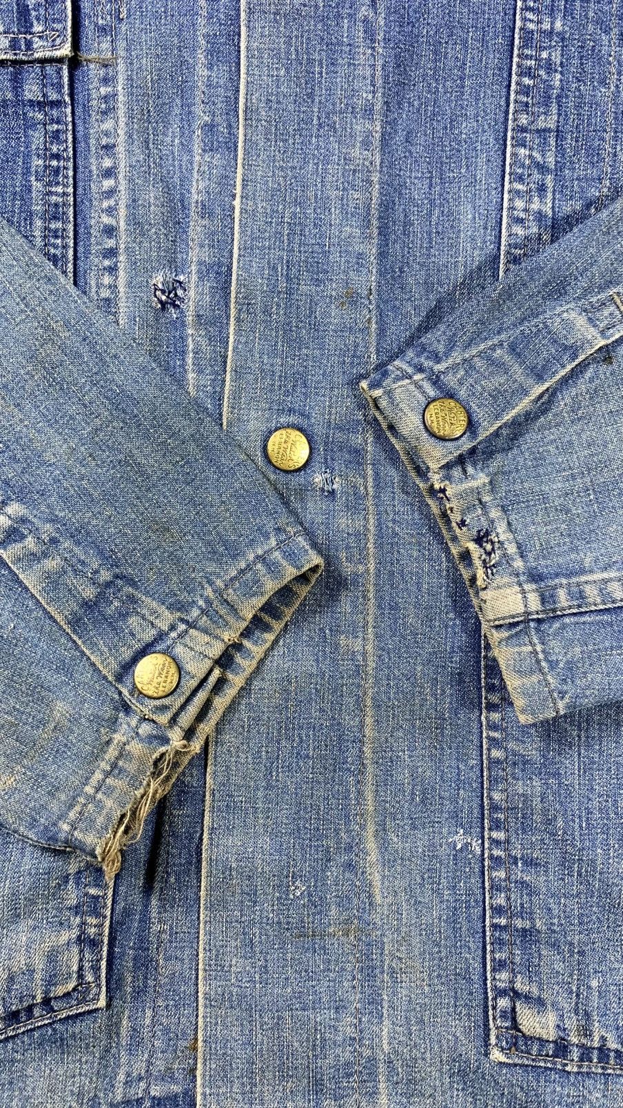 Sears × Vintage (SOLD OUT) Vintage 60’s Carter’s Chore Jacket denim Size US L / EU 52-54 / 3 - 8 Thumbnail