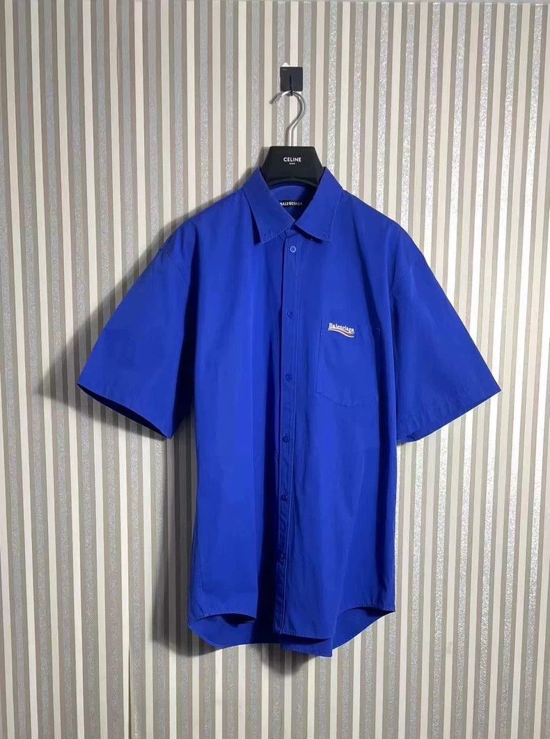 Balenciaga Balenciaga size 38 Coca-Cola Printed Short Sleeve Shirt Size S / US 4 / IT 40 - 1 Thumbnail