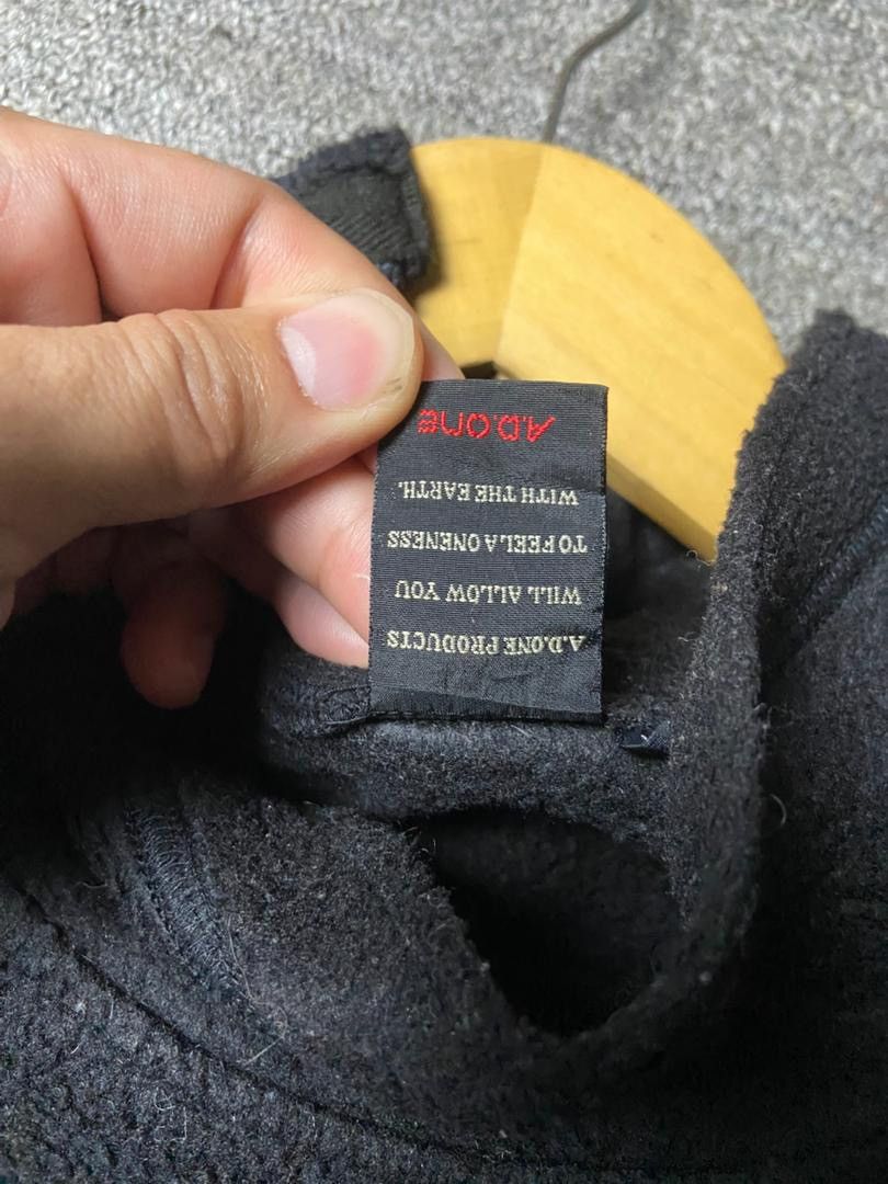 Japanese Brand A.D.ONE Brand Fleece Pullover Sweaters (156) Size US S / EU 44-46 / 1 - 9 Thumbnail