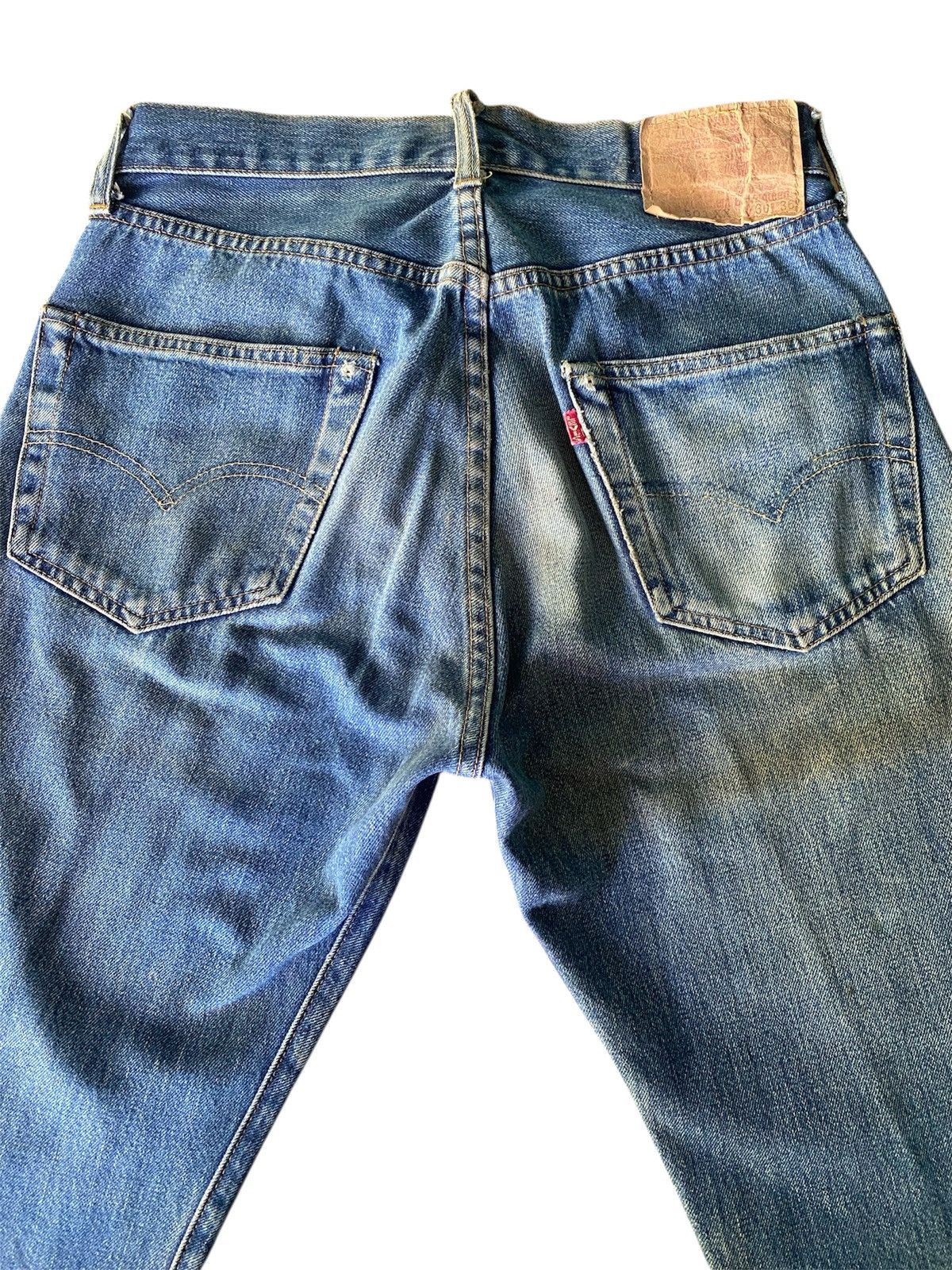 Levi's Vintage Clothing Vintage 90s Levi’s Big E Nicely Faded Selvedge Made In USA Size US 30 / EU 46 - 4 Thumbnail