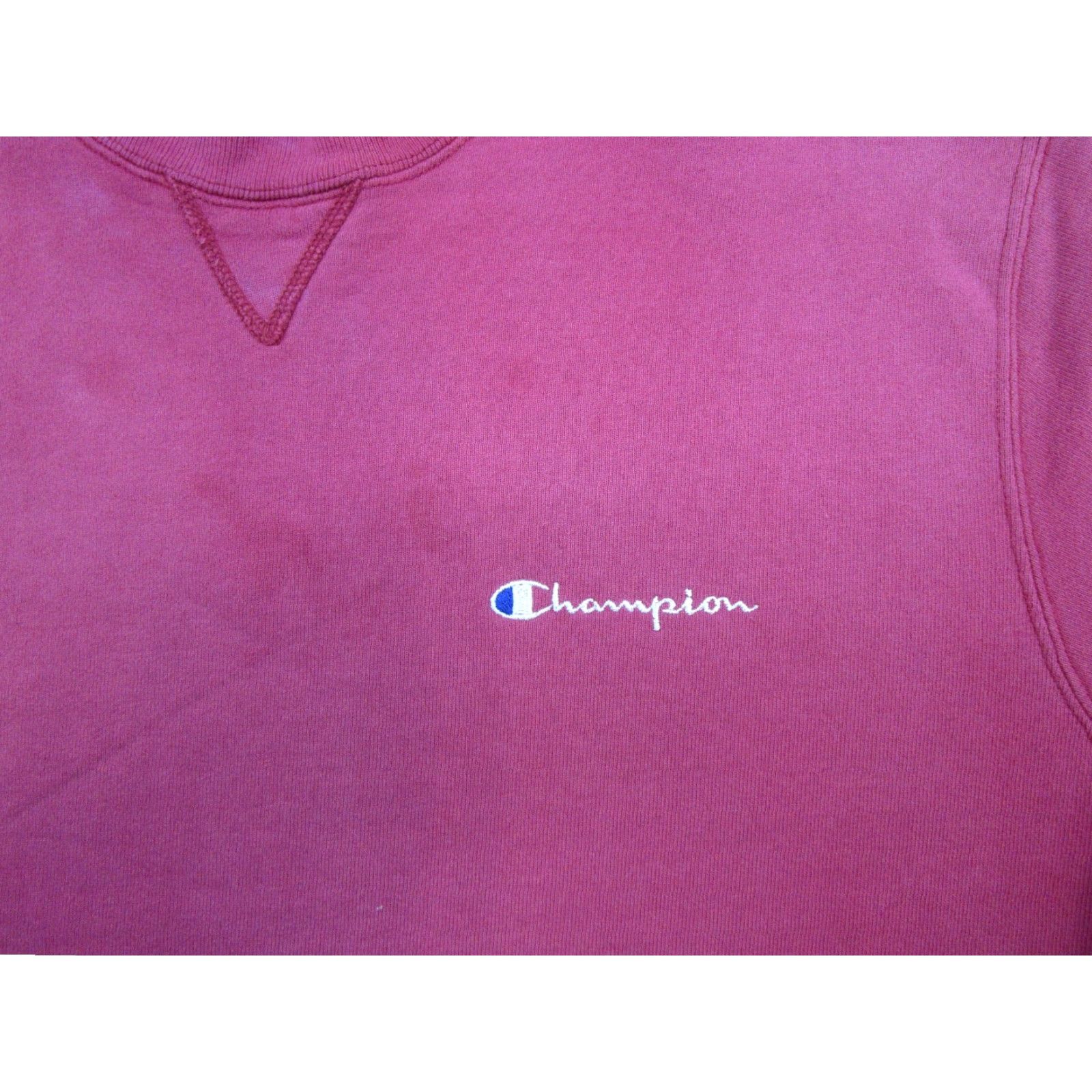 Champion VINTAGE Champion Script Logo Sweatshirt Size L Men Red 90s Sports Pullover Crew Neck All Seasons Gym & Training Myriad Keywords Size US L / EU 52-54 / 3 - 4 Thumbnail