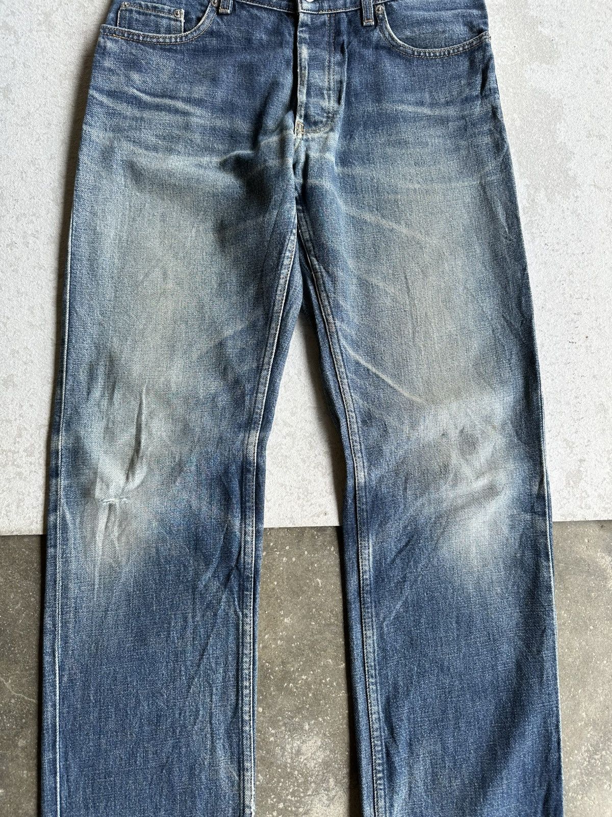 Helmut Lang STEALS 🔥🔥 Vintage HELMUT LANG Jeans 1990’s RARE Denim Pants Size US 30 / EU 46 - 2 Thumbnail