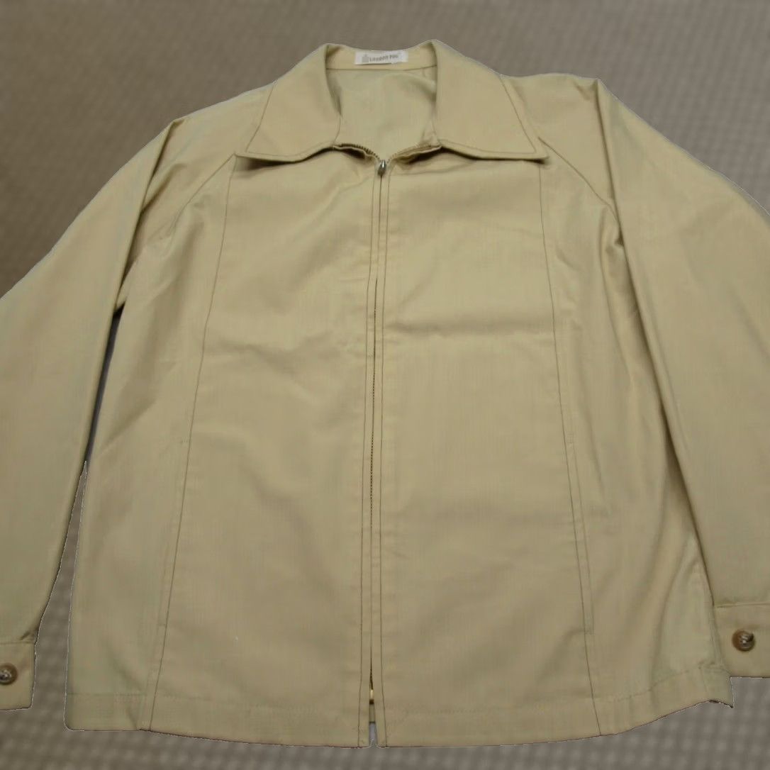 London Fog VINTAGE London Fog Jacket Mens 38R Tan Pockets Collared Adjustable Waist Tab Full Zip Size US XXS / EU 40 - 1 Thumbnail