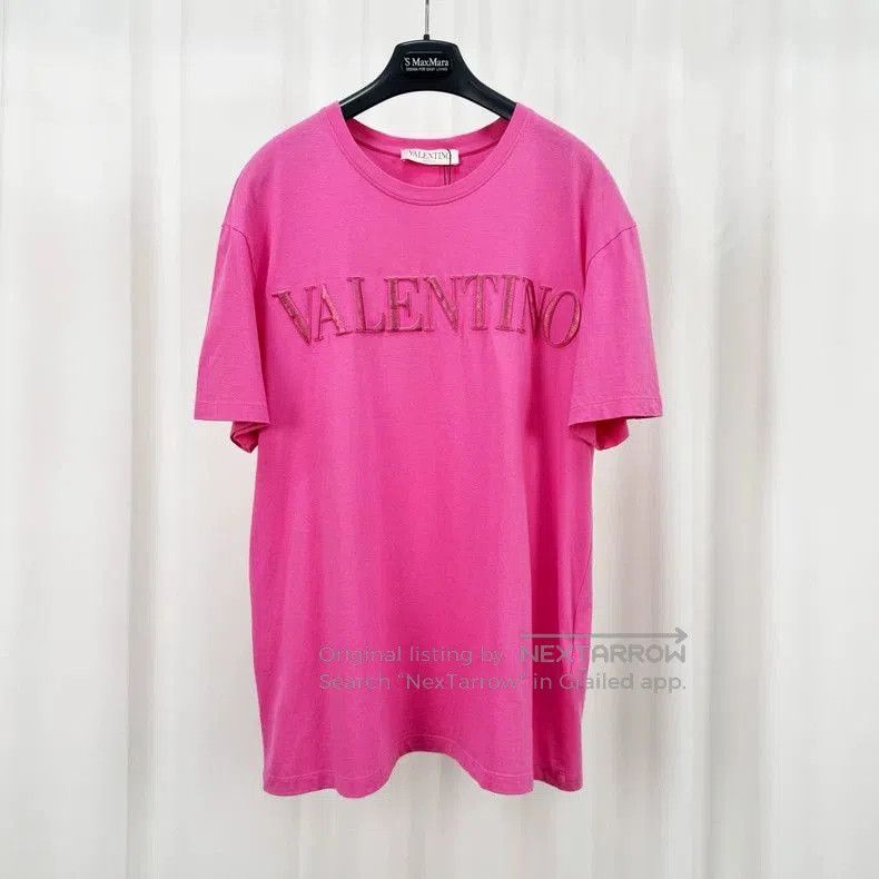Valentino Valentino Embossed Logo Short Sleeve T. Size US M / EU 48-50 / 2 - 1 Thumbnail