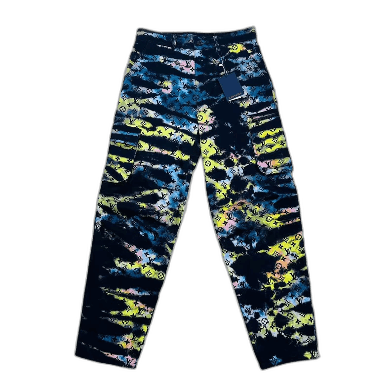 Louis Vuitton Louis Vuitton Rendered Denim Pants for Men-2507 Size US 34 / EU 50 - 1 Thumbnail