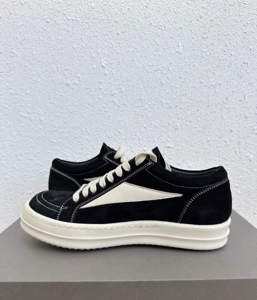 Rick Owens Rick Owens 24SS women's velvet suede Vans-inspired shoes Size US 7 / IT 37 - 7 Thumbnail