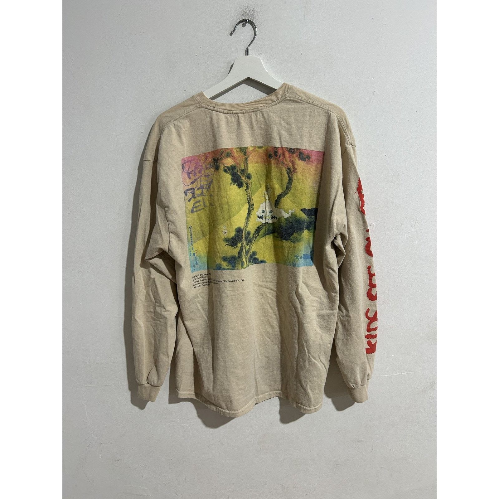 Kids See Ghosts KIDS SEE GHOSTS TAKASHI MURAKAMI PROMO TEE SIZE XL PREOWNED Size US XL / EU 56 / 4 - 1 Thumbnail