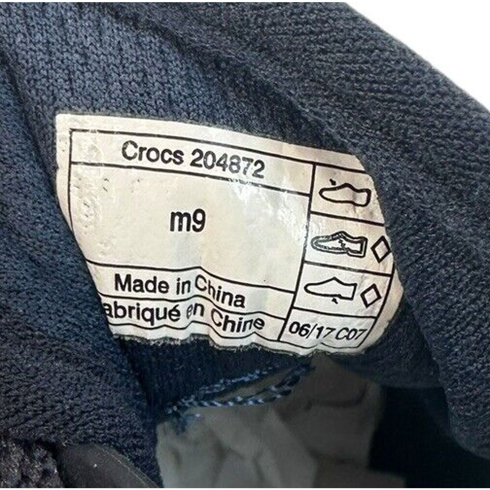 Crocs Crocs Citilane Roka Court Athletic Shoe Sneakers 9 Navy Blue Size US 9 / EU 42 - 10 Thumbnail