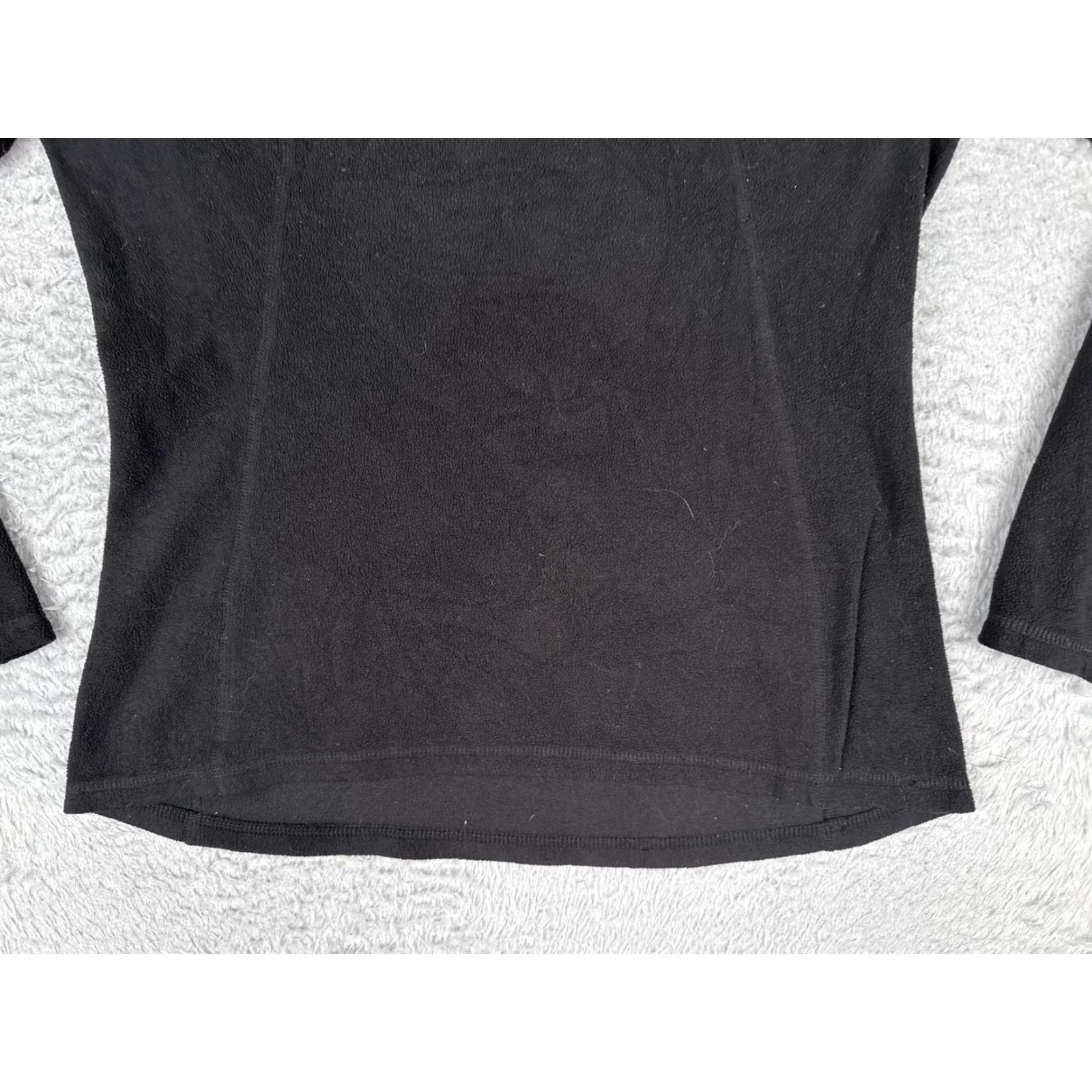 The North Face The North Face Fleece Pullover Womens Small Black 1/4 Zip Mock Neck Hiking Top Size S / US 4 / IT 40 - 5 Thumbnail