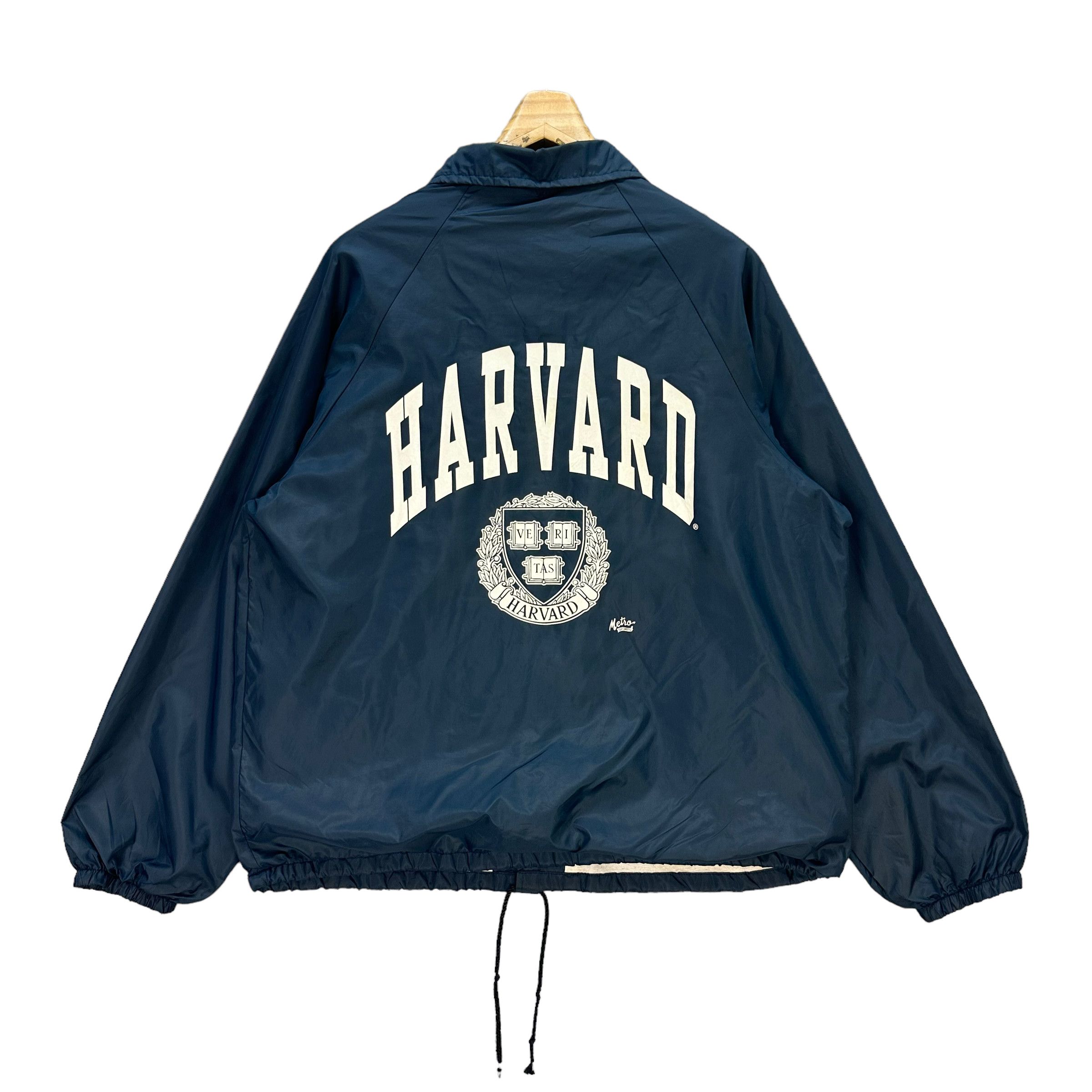 Vintage HAVARD UNIVERSIRY METRO SPORTS COACH JACKET #7552-152 Size US L / EU 52-54 / 3 - 1 Thumbnail