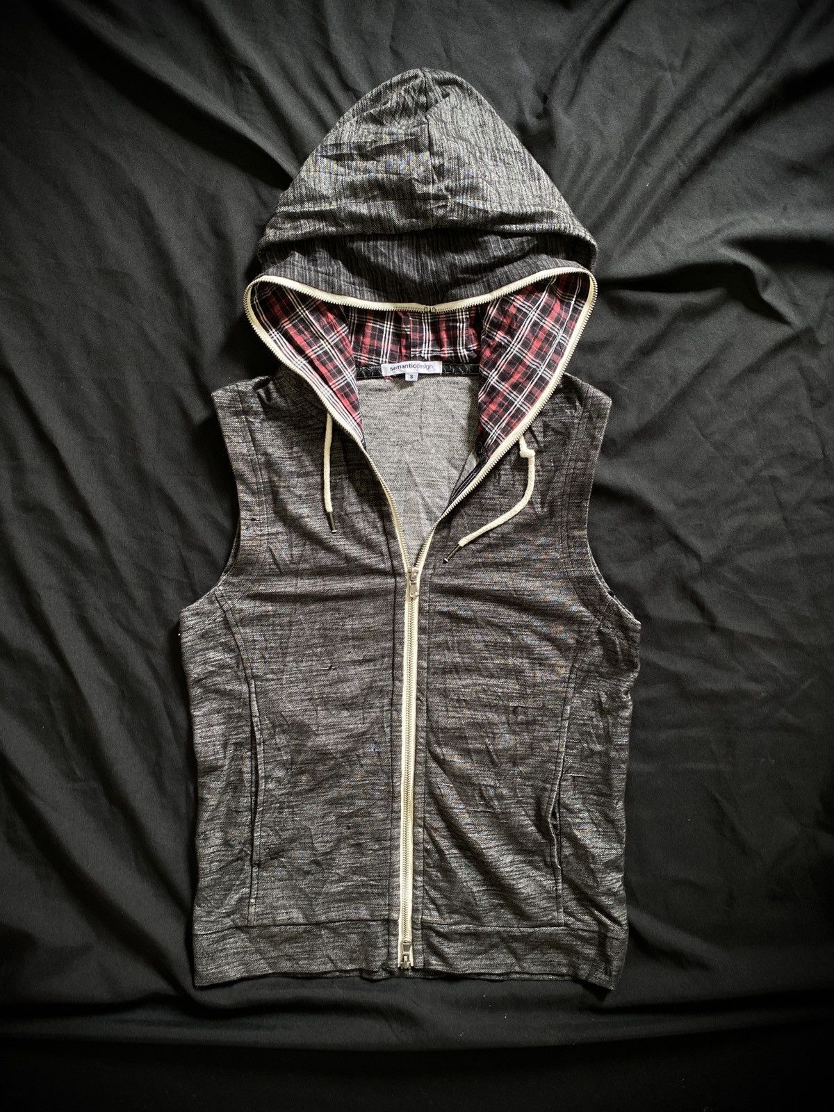 20471120 Semanticdesign Double Layer Hoodie Lgb kmrii ifsixwasnine Size US S / EU 44-46 / 1 - 2 Thumbnail