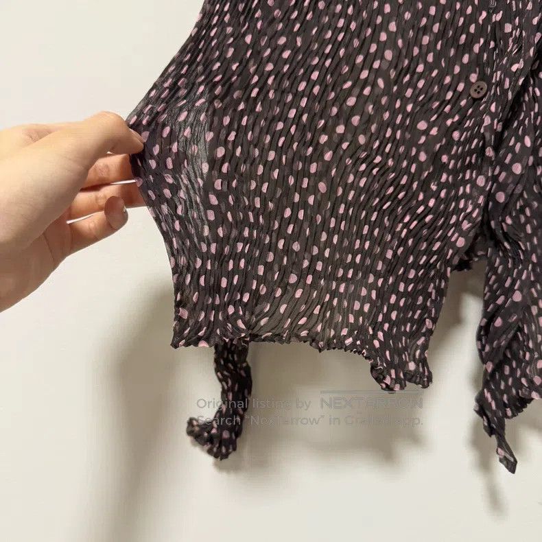 Issey Miyake Issey Miyake Willow Print Cardigan Size M / US 6-8 / IT 42-44 - 2 Thumbnail