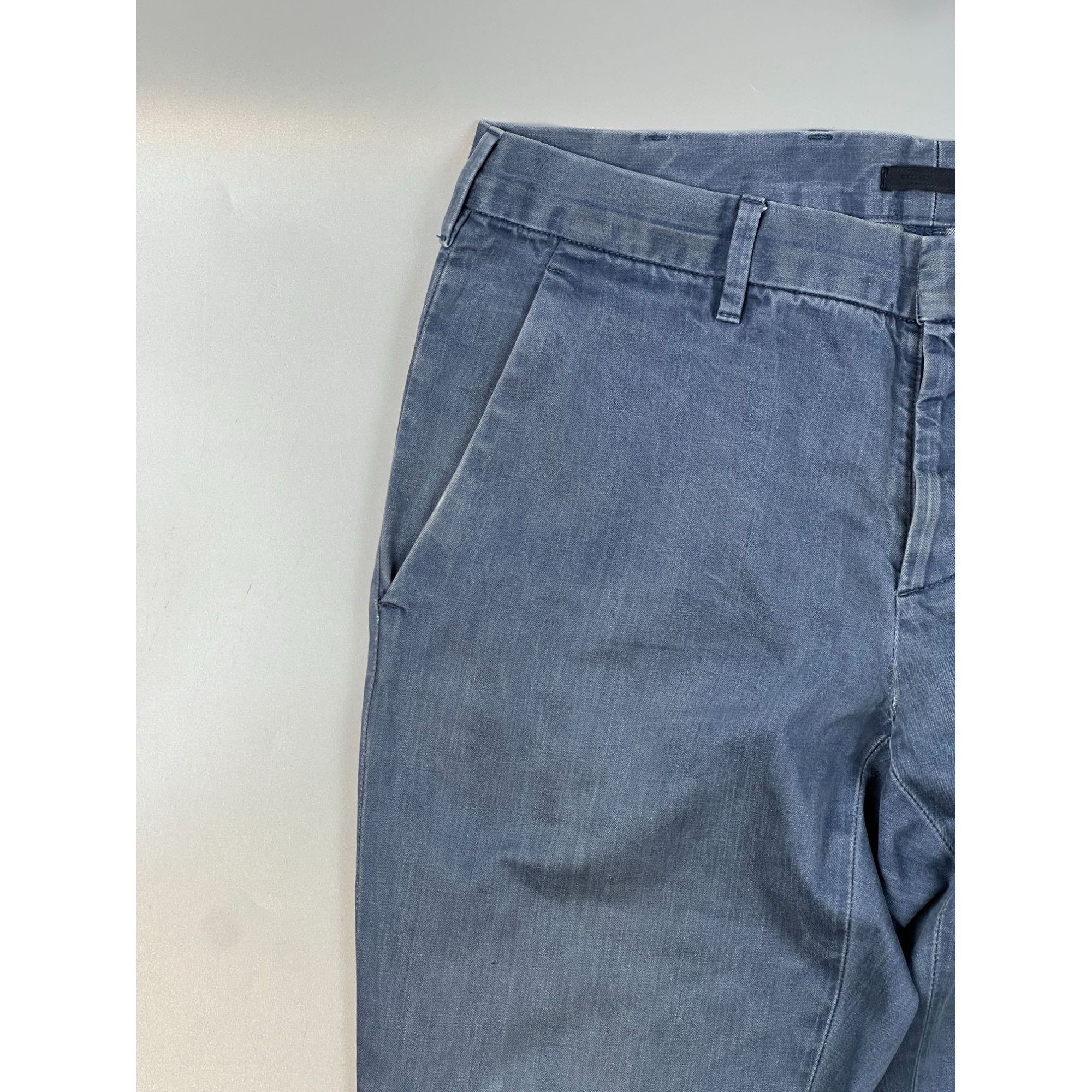 Prada Prada Denim Styled Chino Pants (Y0715) Size US 31 - 3 Thumbnail