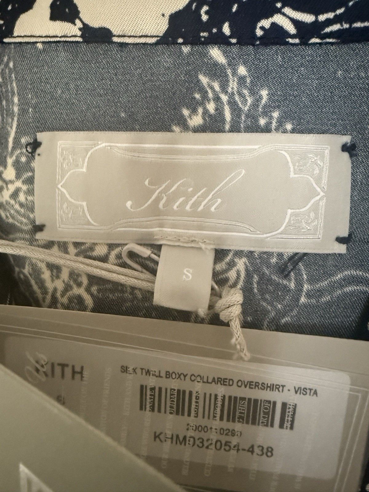 Kith Paisley Silk Twill Boxy Collared Overshirt Vista Size US S / EU 44-46 / 1 - 8 Thumbnail