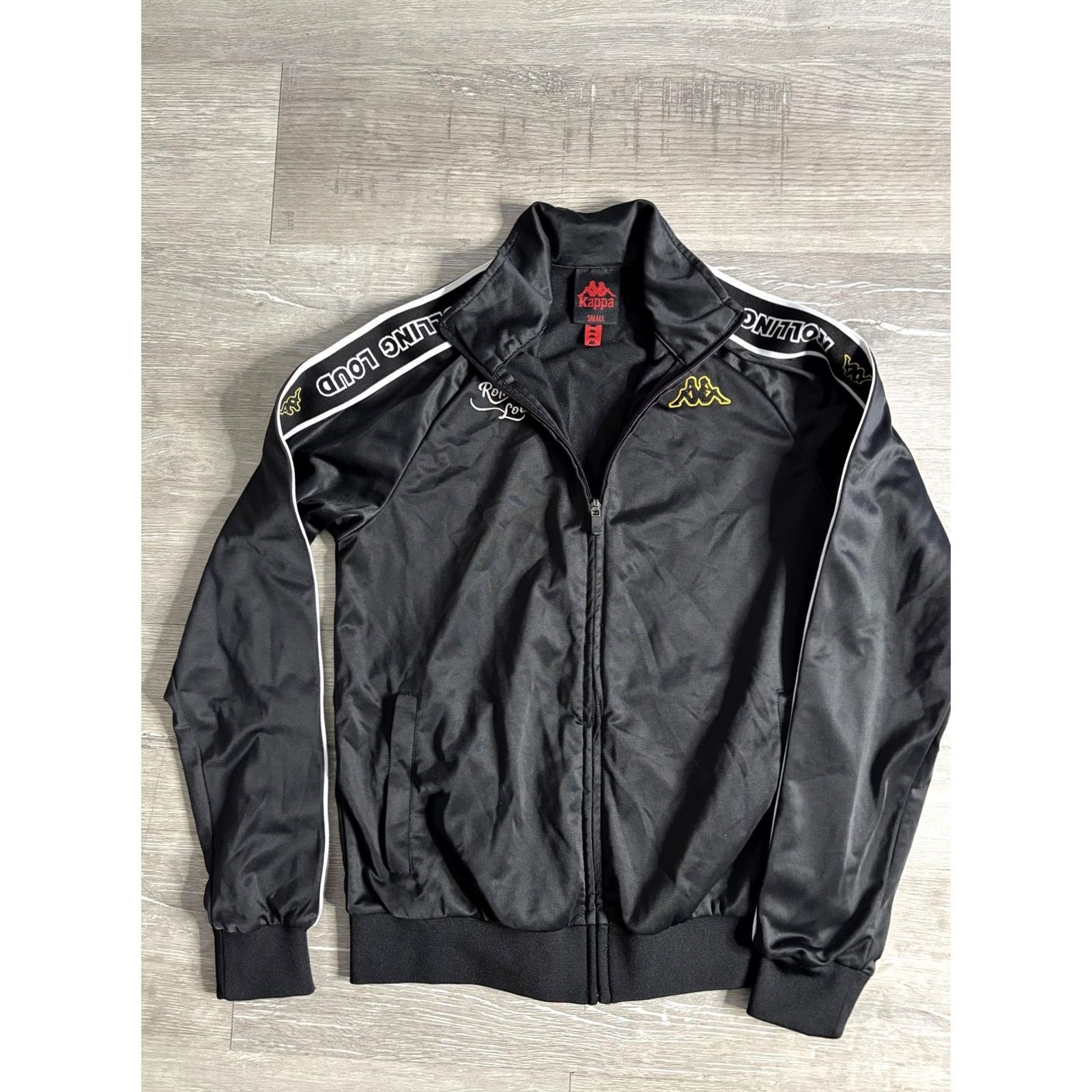 Kappa Kappa Track Jacket Mens Small Black Rolling Loud LA Full Zip Omini Logo Size US S / EU 44-46 / 1 - 4 Thumbnail