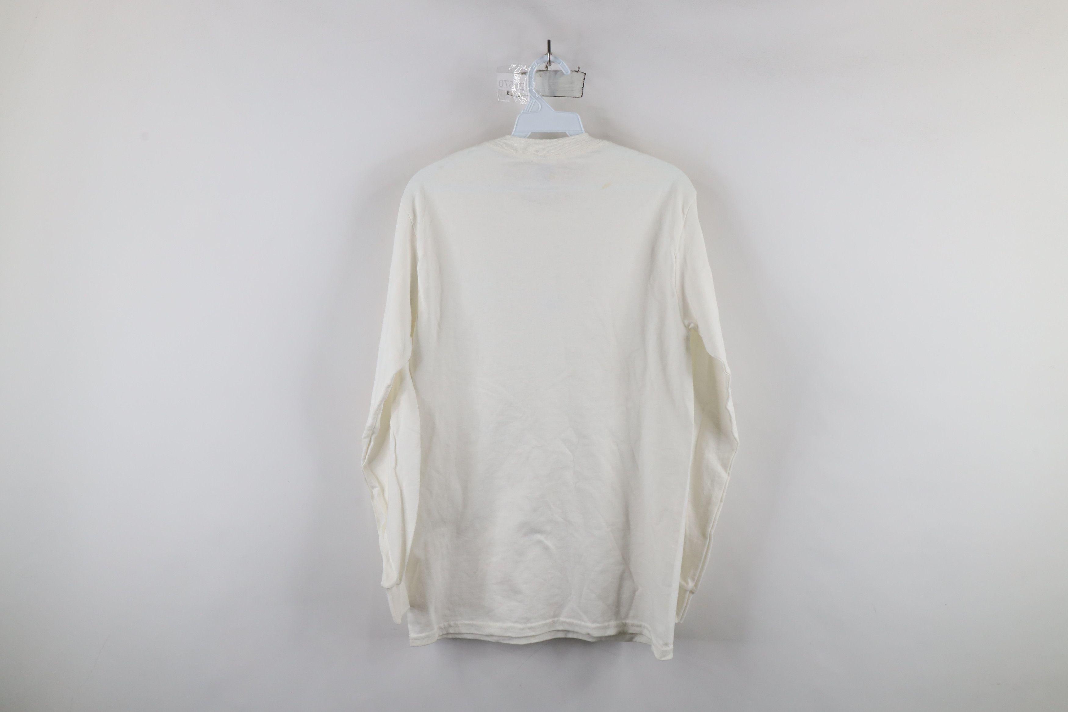 Vintage Deadstock Vintage Y2K Streetwear Long Sleeve T-Shirt White Size US S / EU 44-46 / 1 - 11 Thumbnail