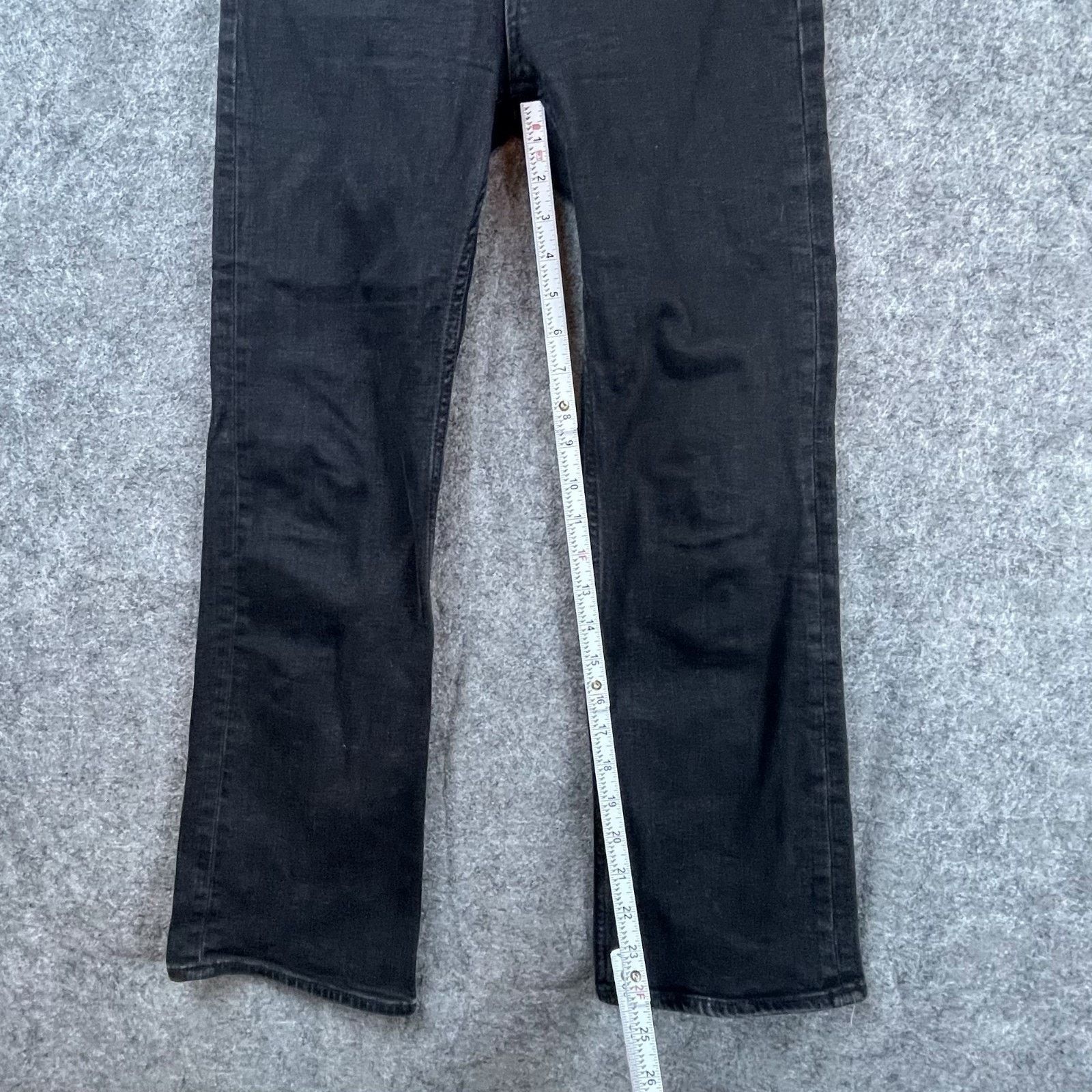 & Other Stories & Other Stories Jeans Womens 24 Black Straight Mood Cut Crop Size 24" / US 00 / IT 34 - 7 Thumbnail