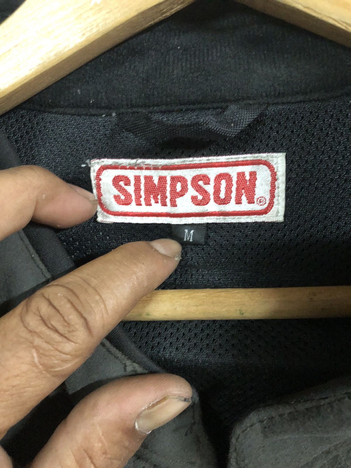 Designer × The Simpsons × Vintage Vintage Y2K Simpson Rider Motorsport Safety Jacket Size US M / EU 48-50 / 2 - 8 Thumbnail