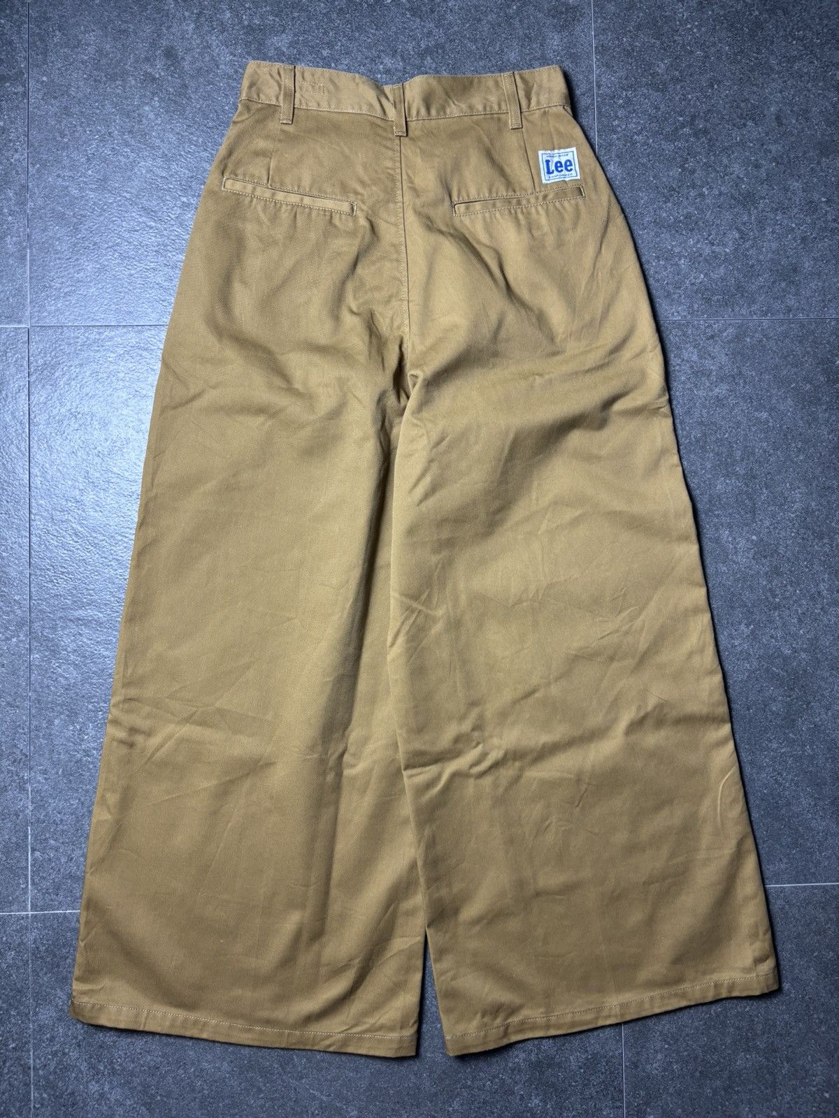 Japanese Brand E Hyphen World Gallery x Lee Super Wide Pants Size US 27 - 11 Thumbnail