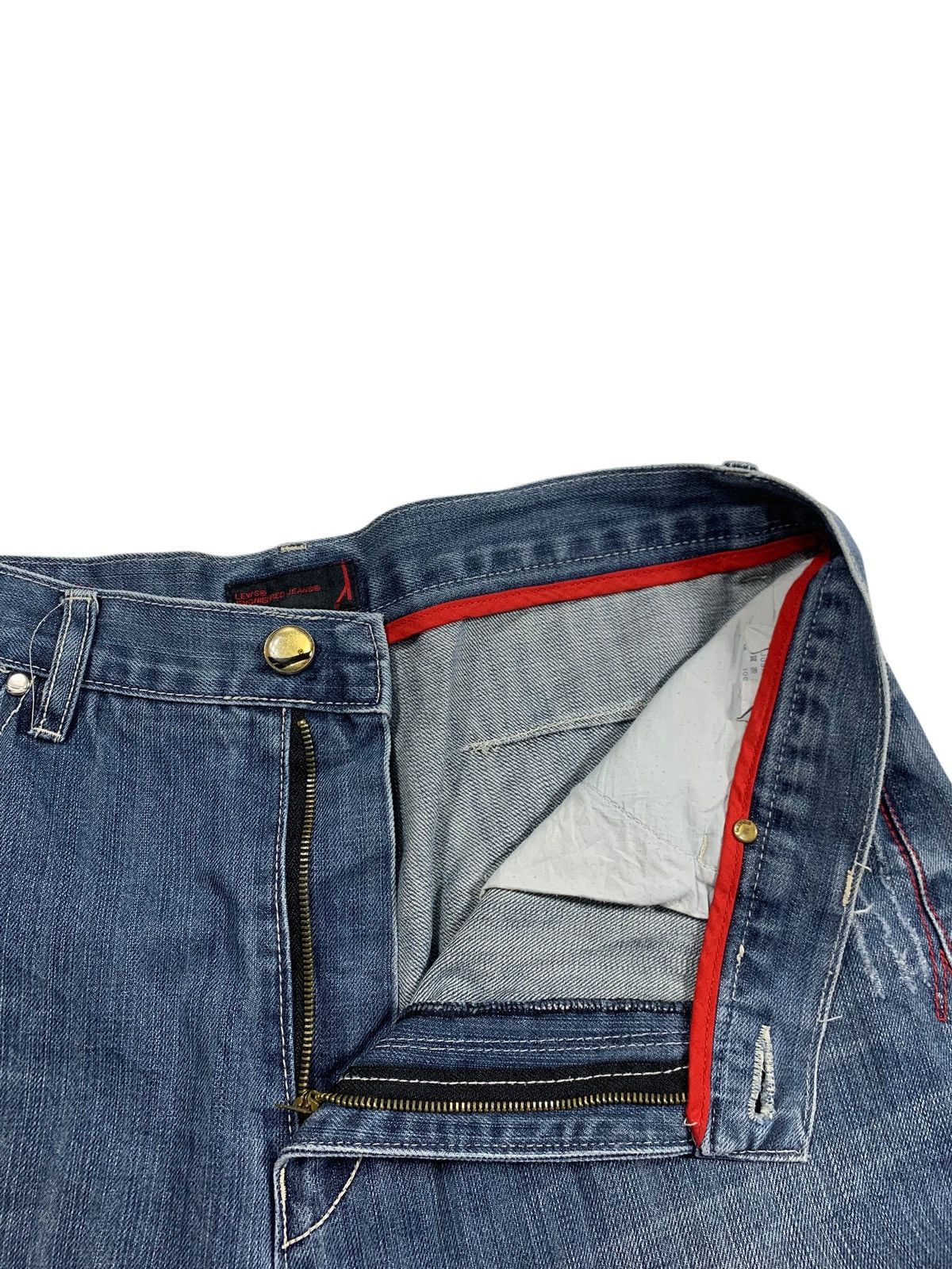 Levi's Vintage Clothing Levi’s engnireed jeans Pants Size US 35 - 6 Thumbnail