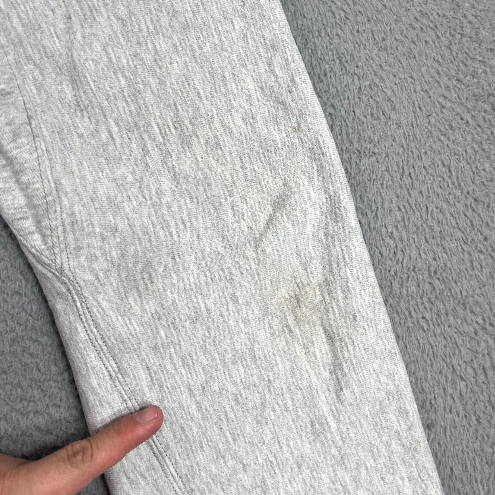 Champion Vintage 70s Champion Reverse Weave Expansion Gusset Sweatpants M Heather Gray Size US 31 - 2 Thumbnail