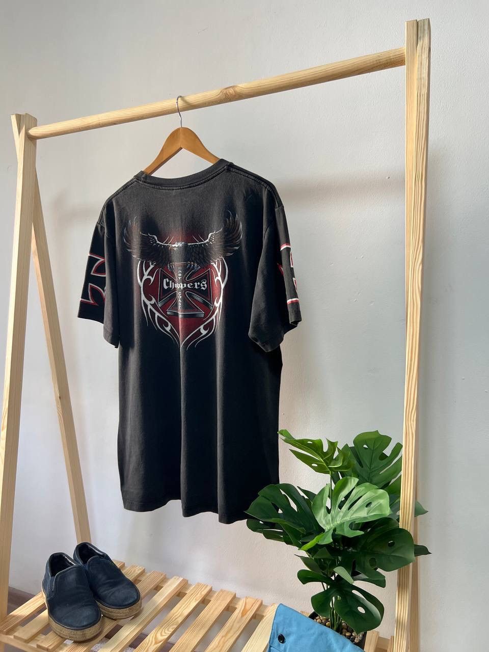 Vintage Vintage 90s East Coast Choppers New York T Shirt Size US XL / EU 56 / 4 - 5 Thumbnail