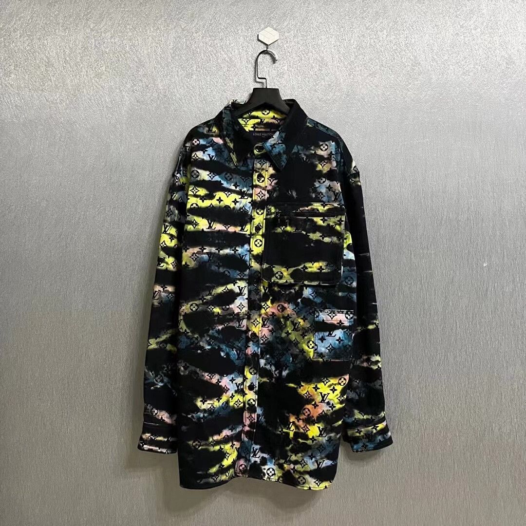 Louis Vuitton Louis Vuitton Laser Rendered Sunset Denim Shirt Size US XXL / EU 58 / 5 - 1 Thumbnail