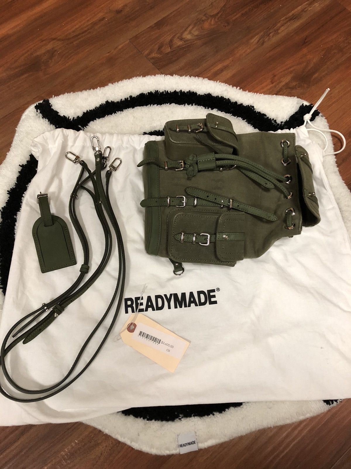 image of Readymade Field Pack Nano in Green, Men's