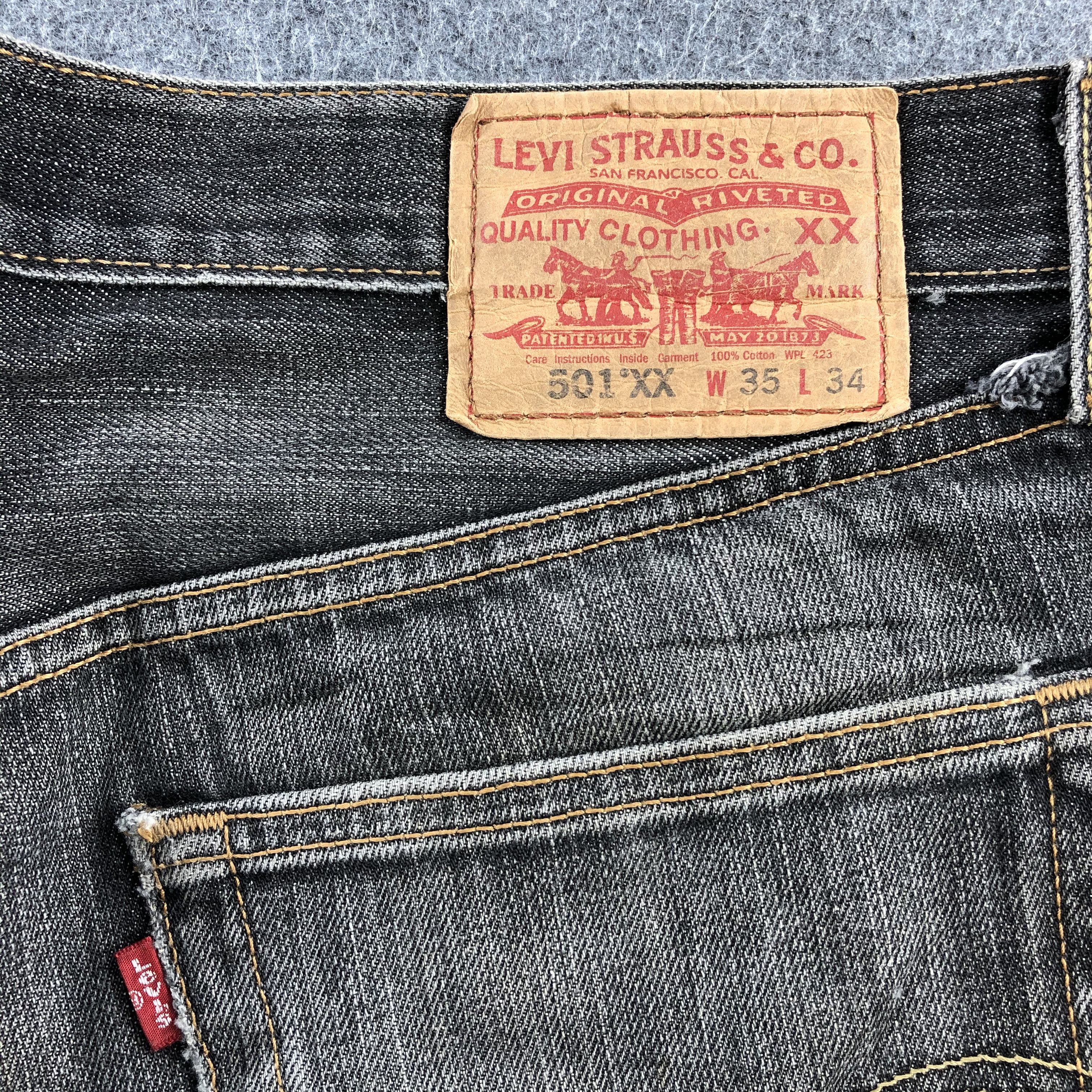 Levi's Vintage Levis Jeans 501xx Earth Tone-JM845 Size US 35 - 6 Thumbnail
