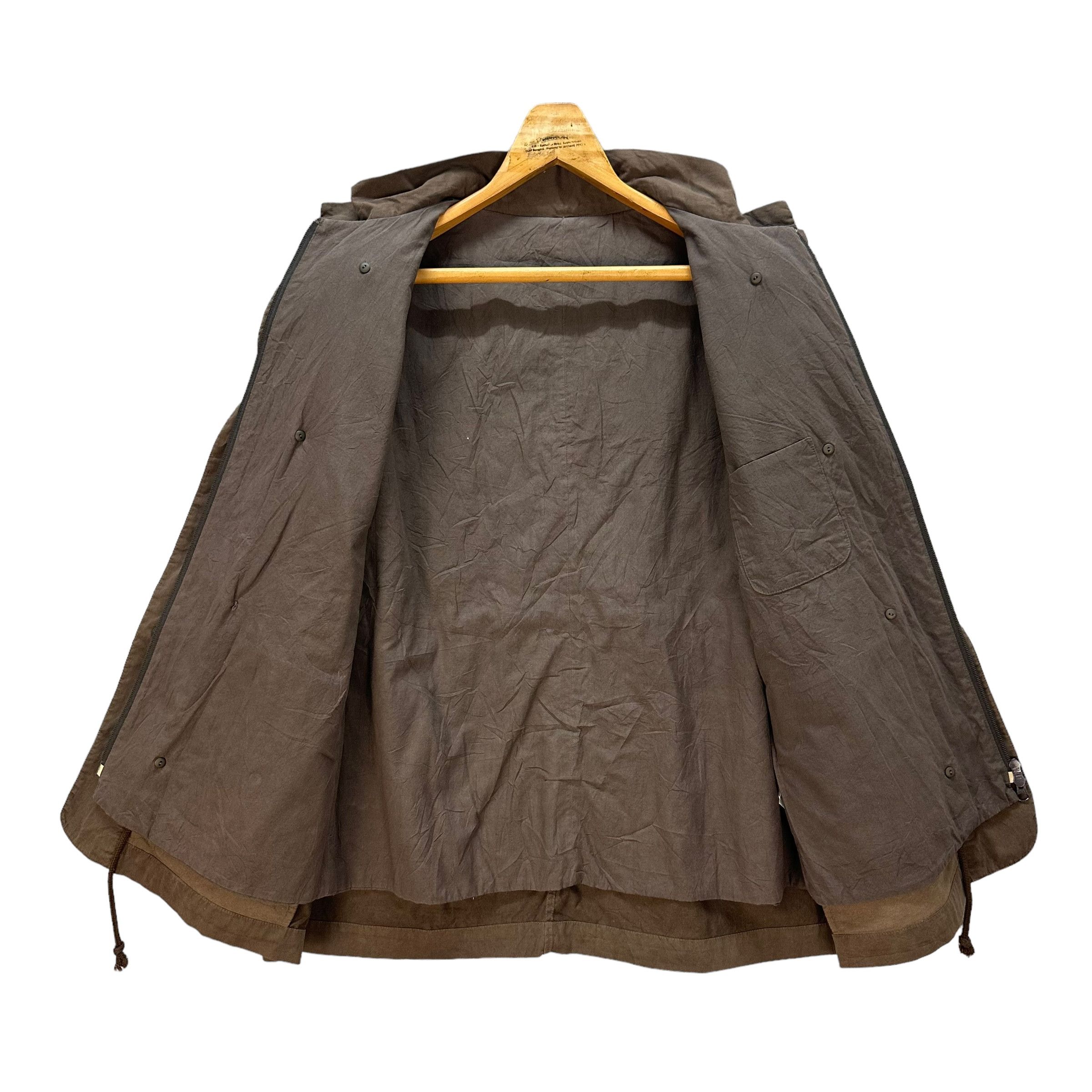 Issey Miyake PLANTATION BY ISSEY MIYAKE DOUBLE LAYER COAT JACKET #9027-49 Size US M / EU 48-50 / 2 - 7 Thumbnail