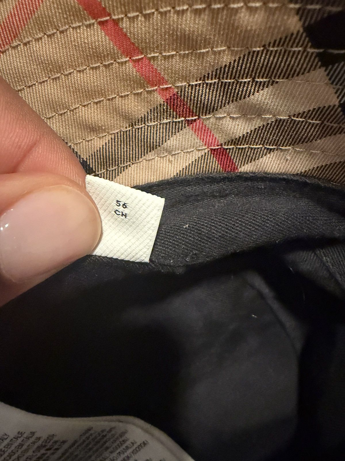 Burberry Check Cotton Bucket Hat Size ONE SIZE - 10 Thumbnail