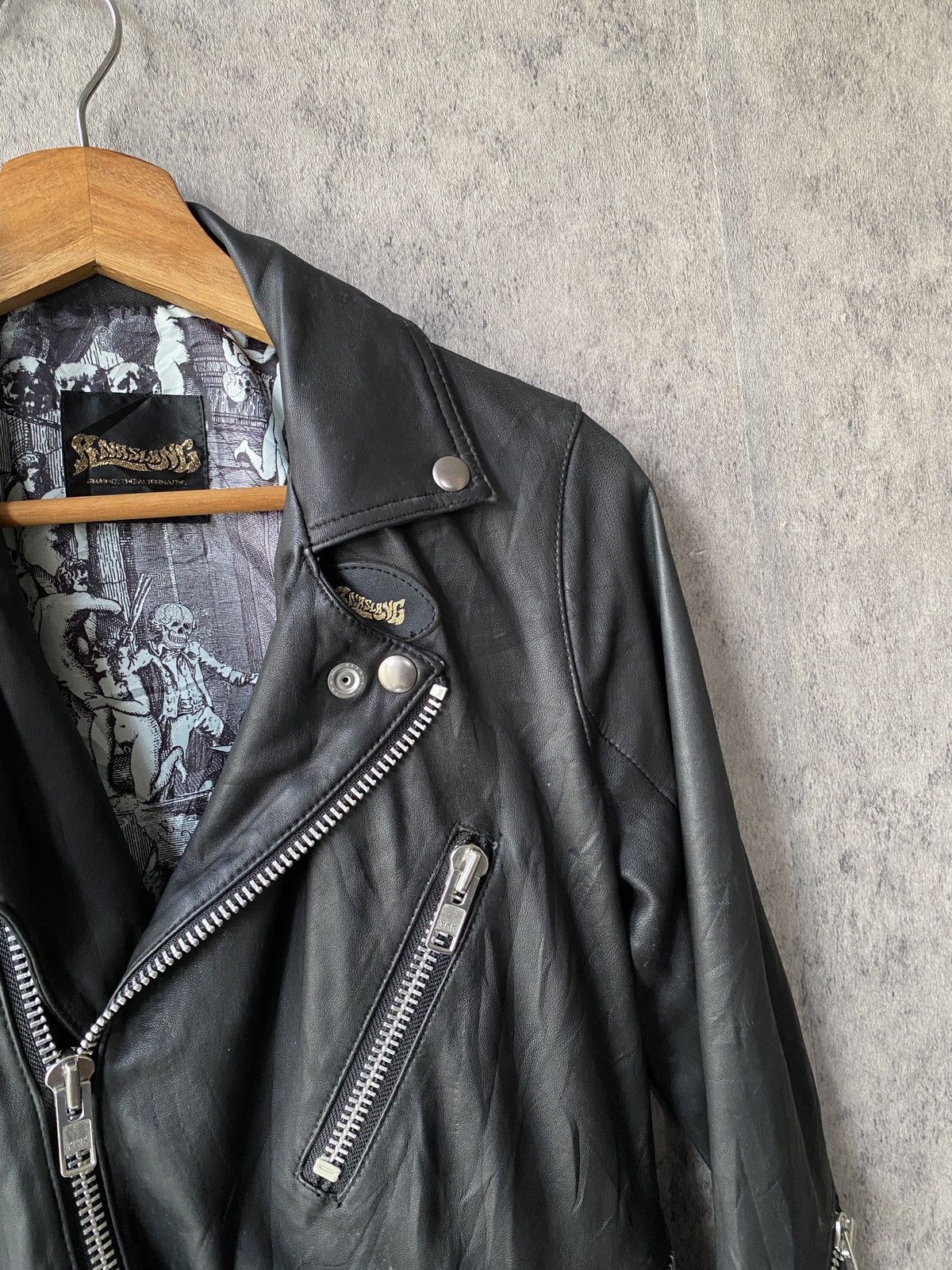 Seditionaries RNA Slang Seditionaries Punk Leather Design Jacket Size US S / EU 44-46 / 1 - 6 Thumbnail