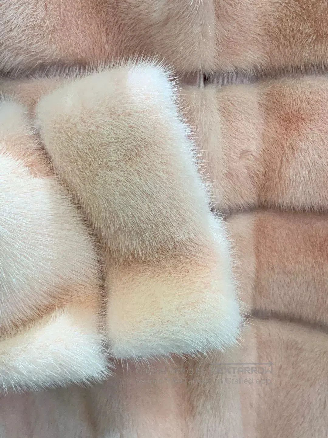 Fendi FENDI Pink Mink Fur Coat with Belt. Size US M / EU 48-50 / 2 - 6 Thumbnail