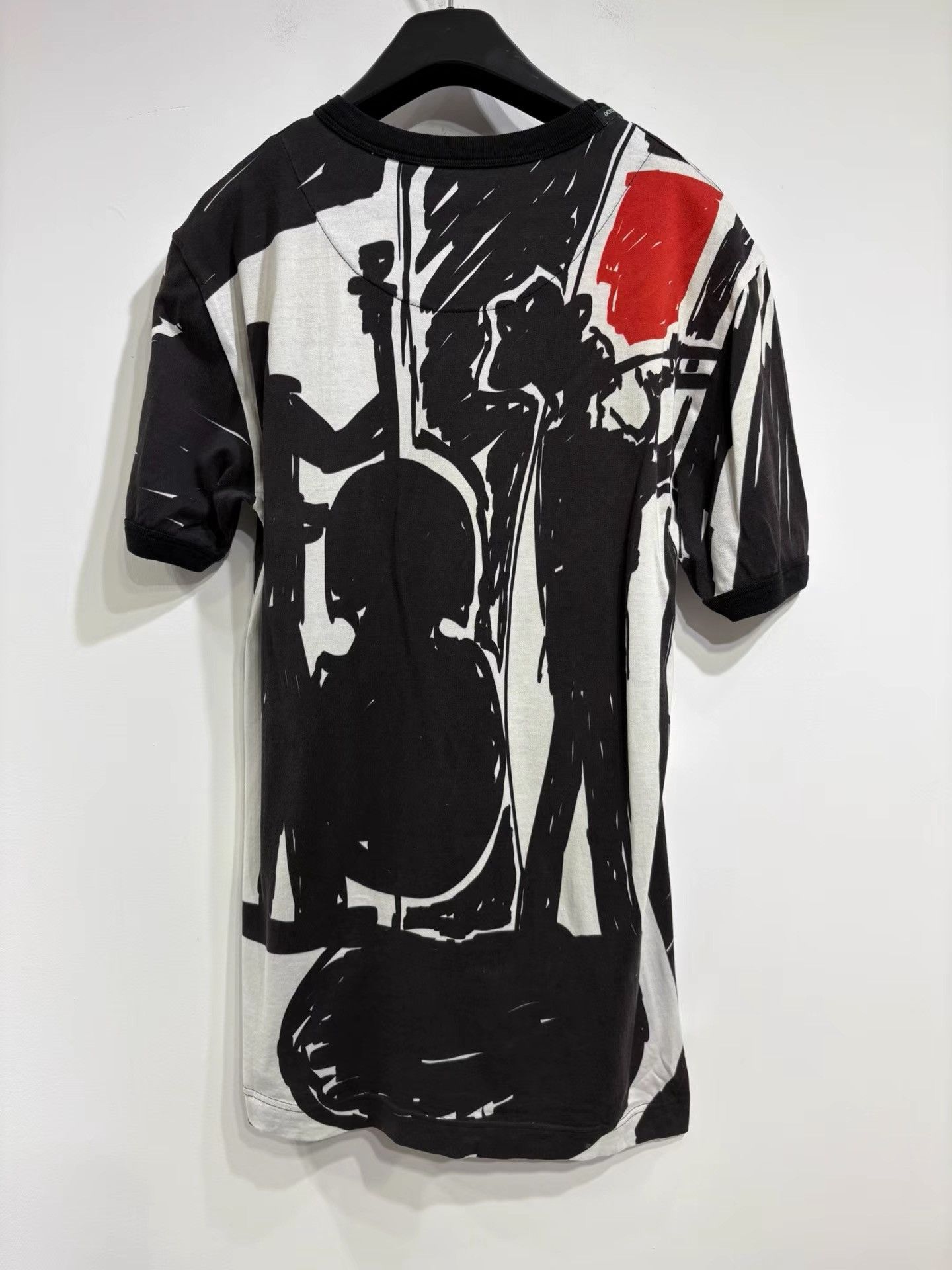 Dolce & Gabbana Dolce&Gabbana Men's Portrait Short Sleeve T-shirt K29 Size US S / EU 44-46 / 1 - 2 Thumbnail