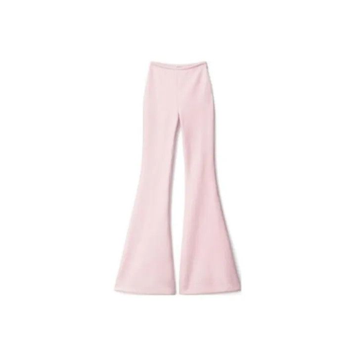 Alexander Wang Alexander Wang Pink Flared High-Waisted Pants 0079 Size 23" - 1 Thumbnail