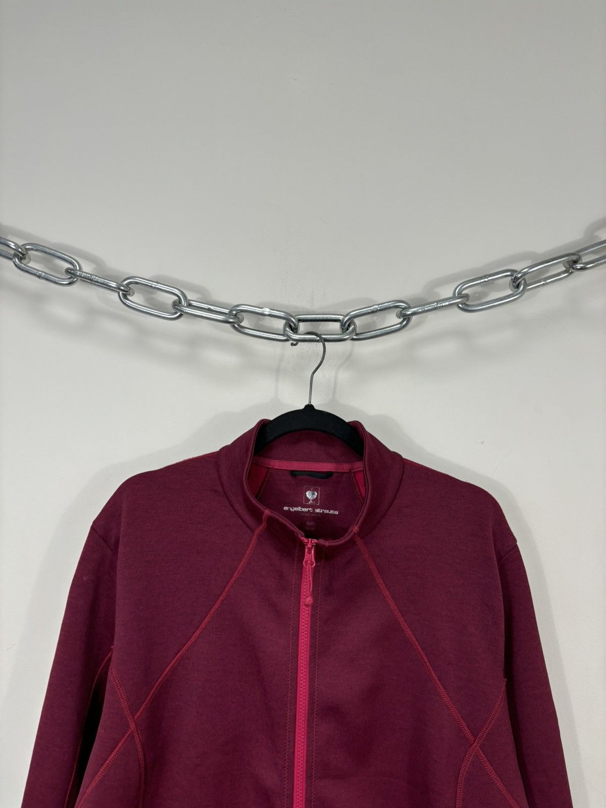 Other Engelbert Strauss Women’s Burgundy Red Work Fleece Jacket Size XL / US 12-14 / IT 48-50 - 8 Thumbnail