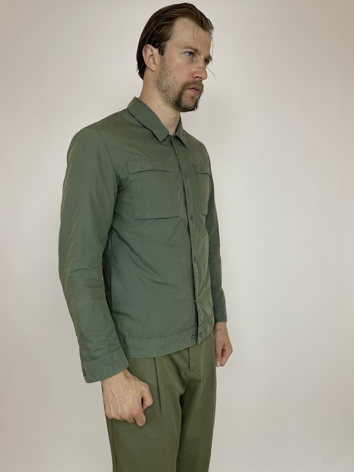 Selected Homme SELECTED HOMME SLHICON Shirt JKT Military Overshirt Mens Size US M / EU 48-50 / 2 - 6 Thumbnail